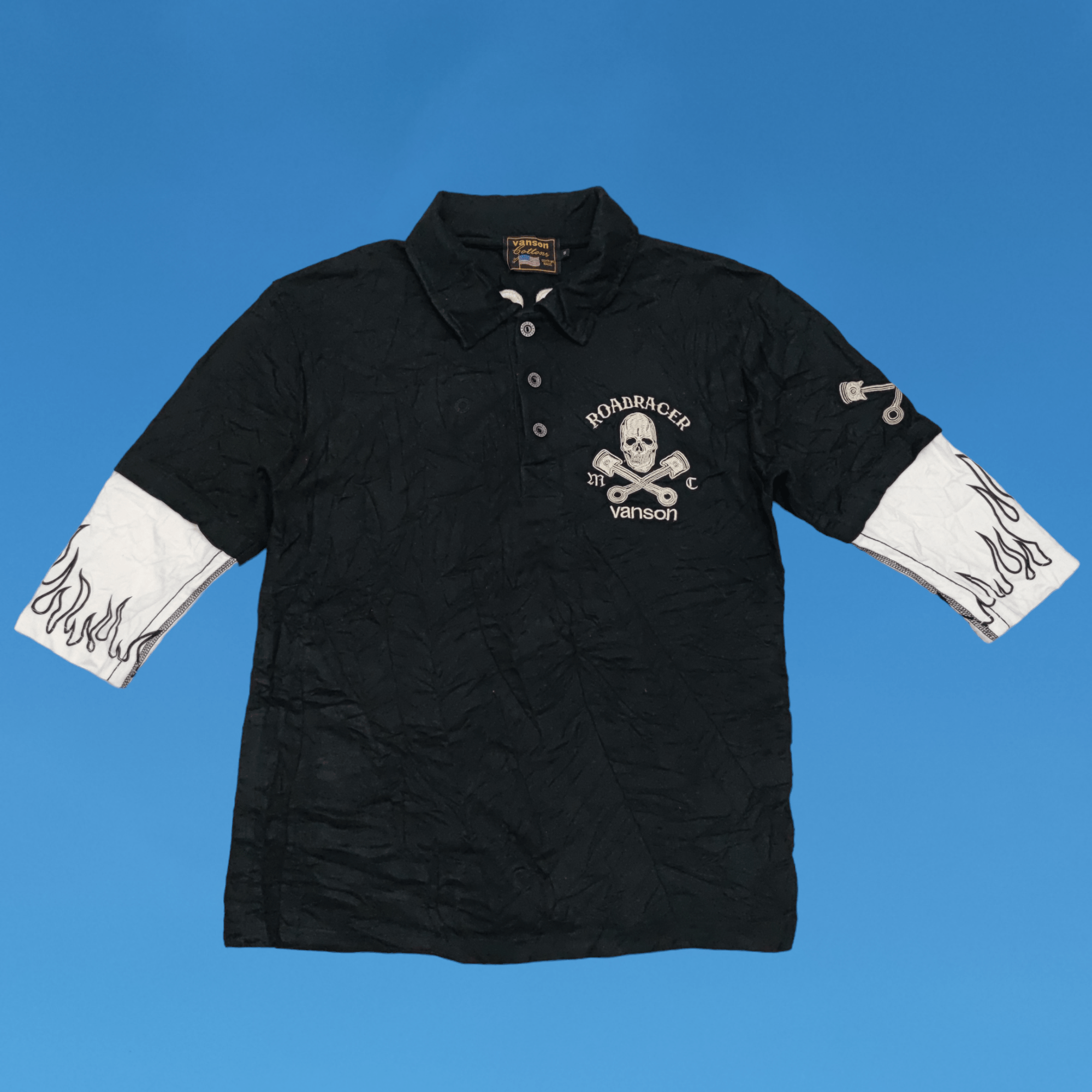 Vanson Leathers Vanson Leathers Embroidered Nice Design Polos Size S / US 4 / IT 40 - 2 Thumbnail