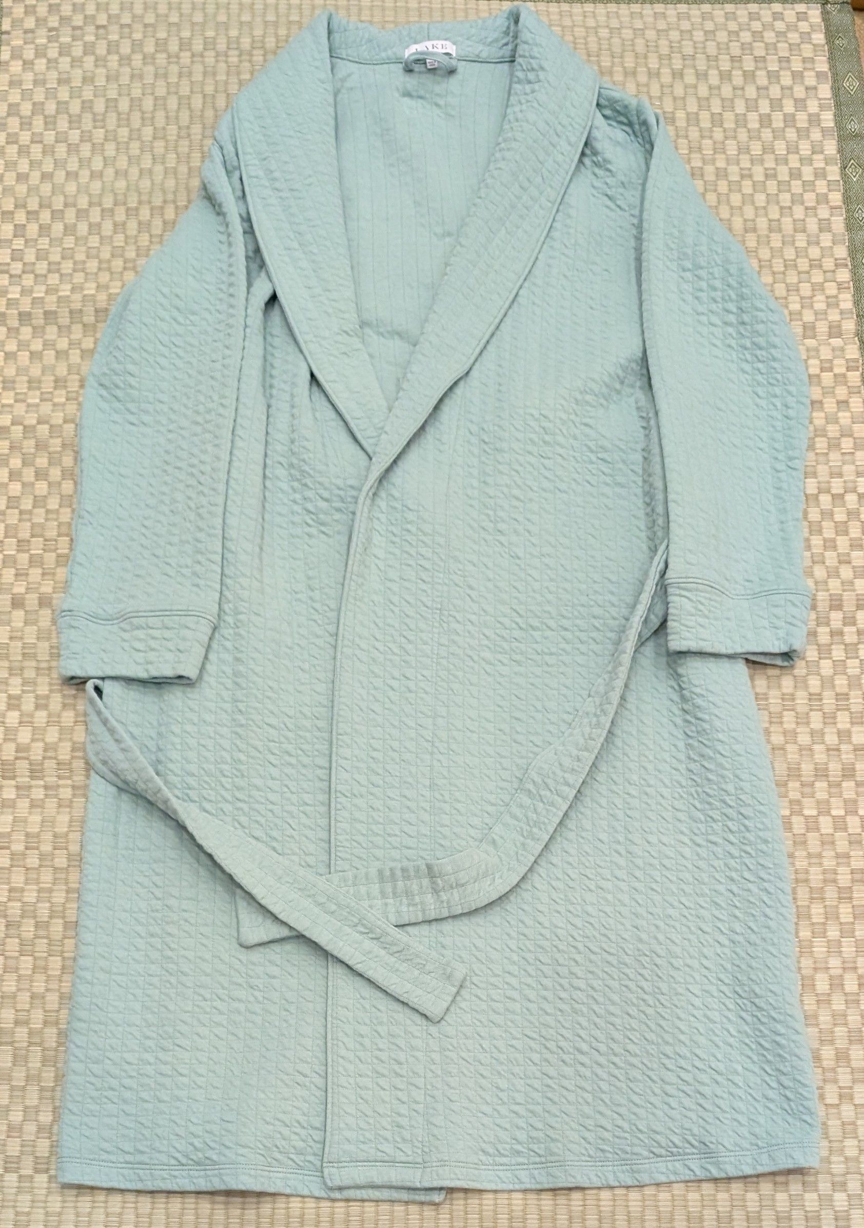 Other Lake Spa Robe Quilt Texture Green Made in Peru Size M / US 6-8 / IT 42-44 - 1 Thumbnail