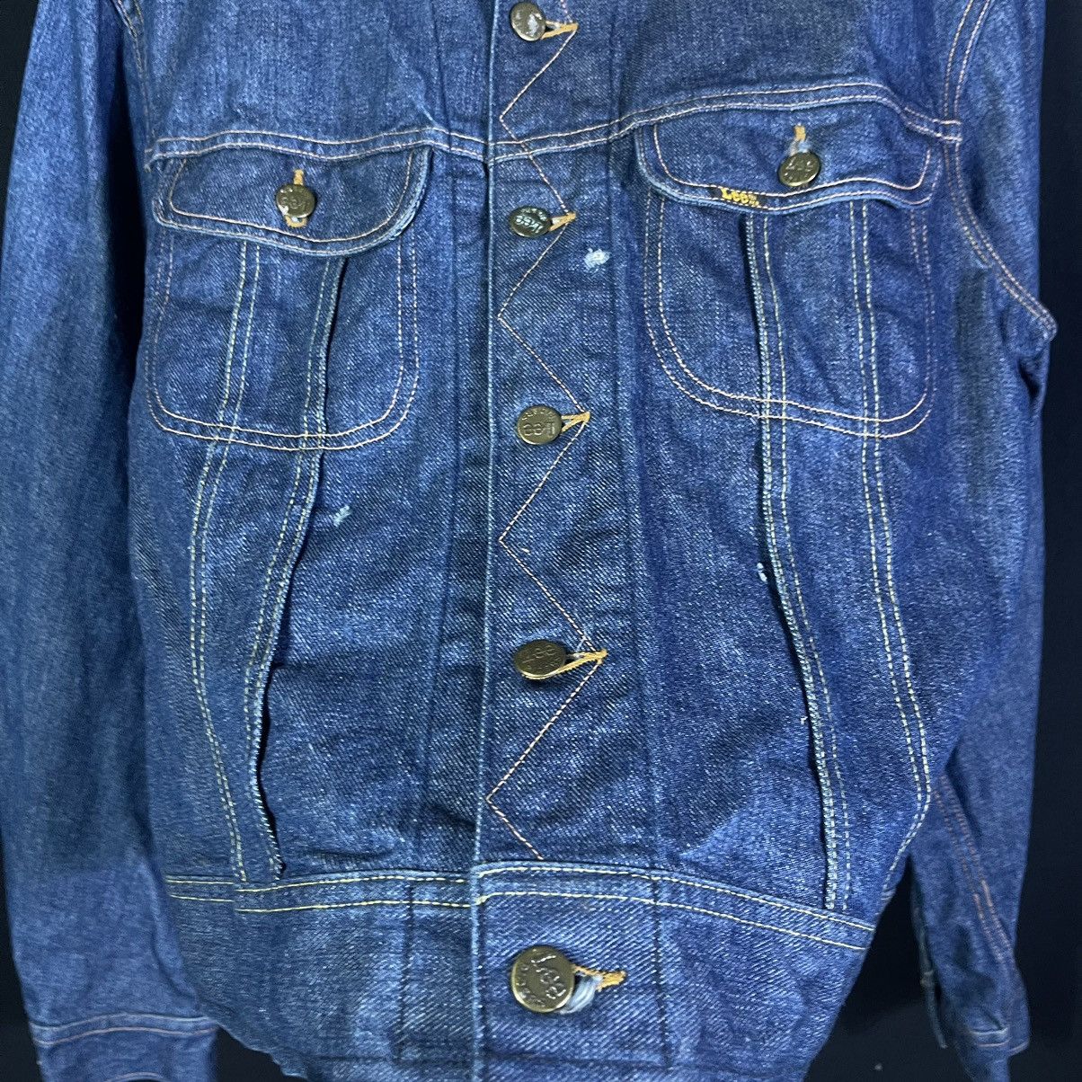 Lee Vintage Lee Sanforized Denim 101J Trucker Jacket Size US M / EU 48-50 / 2 - 5 Thumbnail