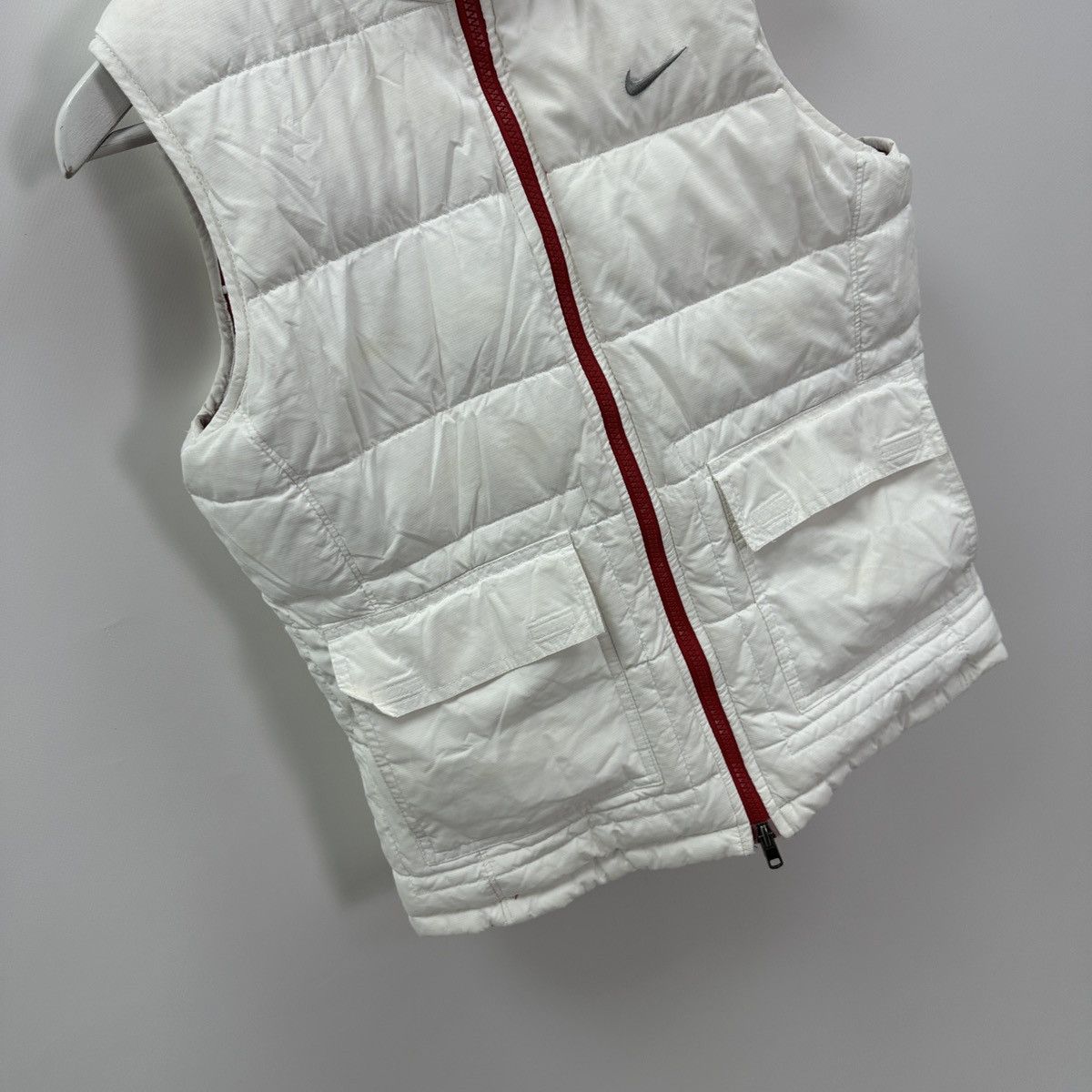 Vintage Vintage 00s Nike Embroidered puffer reversible vest y2k rare Size M / US 6-8 / IT 42-44 - 12 Thumbnail