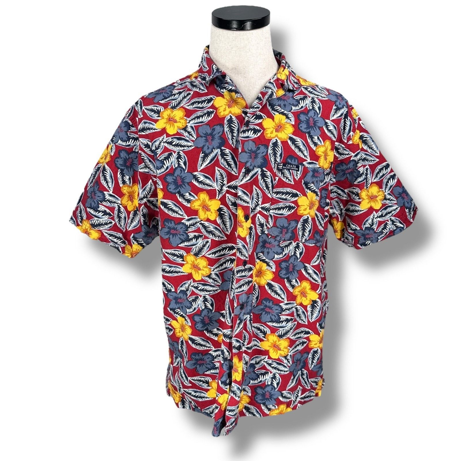 Chaps Ralph Lauren Vintage Chaps Ralph Lauren Hawaiian Shirt Men L Multi Floral Size US L / EU 52-54 / 3 - 1 Thumbnail