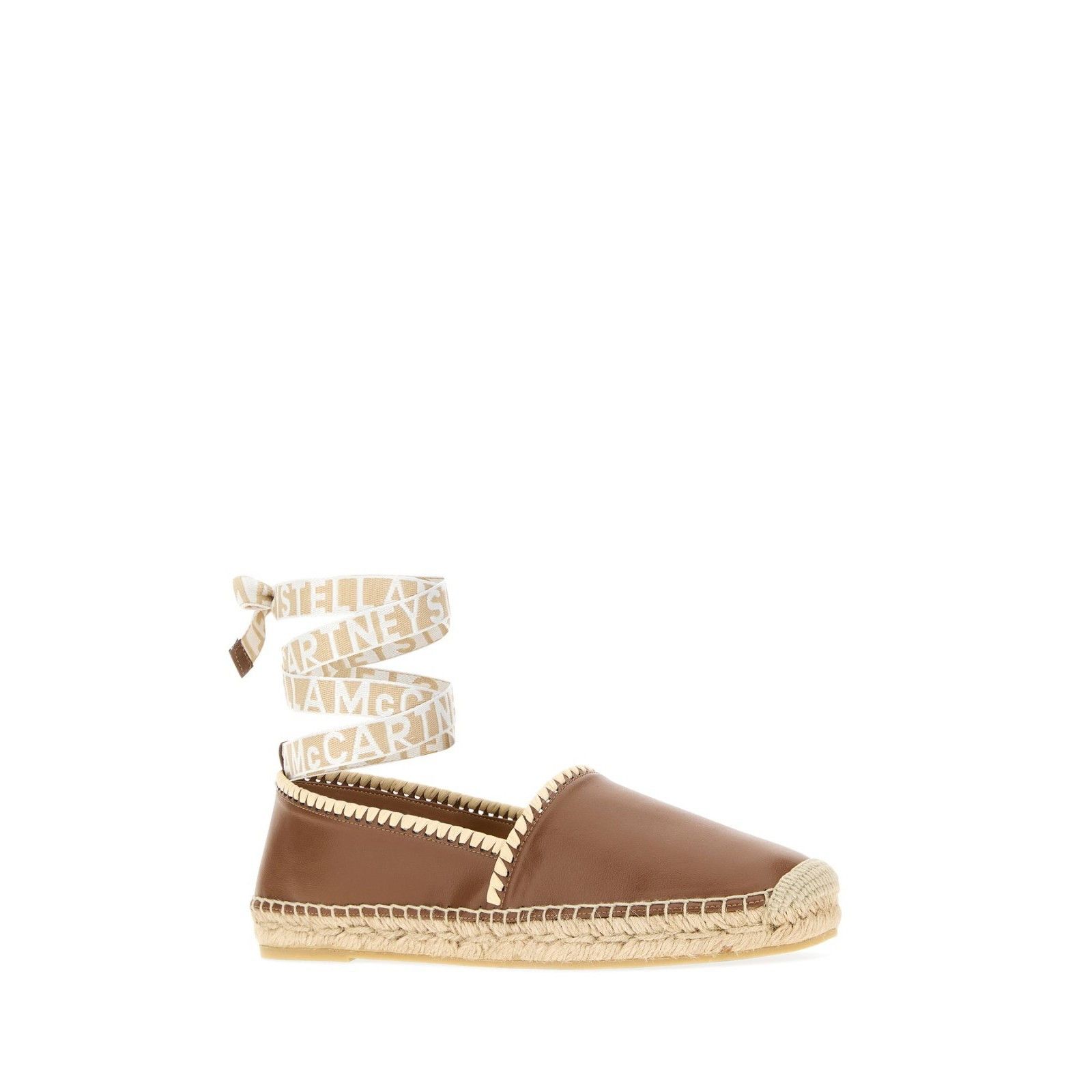 Stella McCartney STELLA MCCARTNEY 'Gaia' Brown Espadrilles New & Authentic (W Size US 11 / IT 41 - 4 Thumbnail