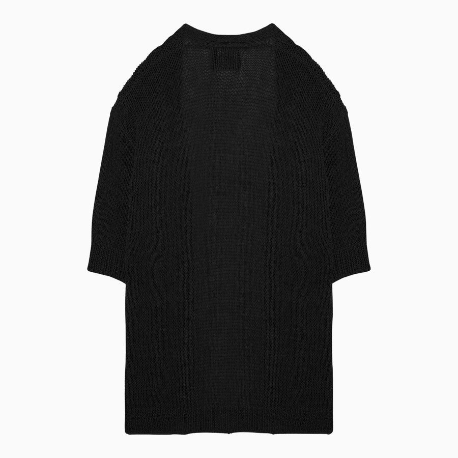 Roberto Cavalli o1d2blof0924 Cotton Cardigans in Black Size XS / US 0-2 / IT 36-38 - 2 Thumbnail