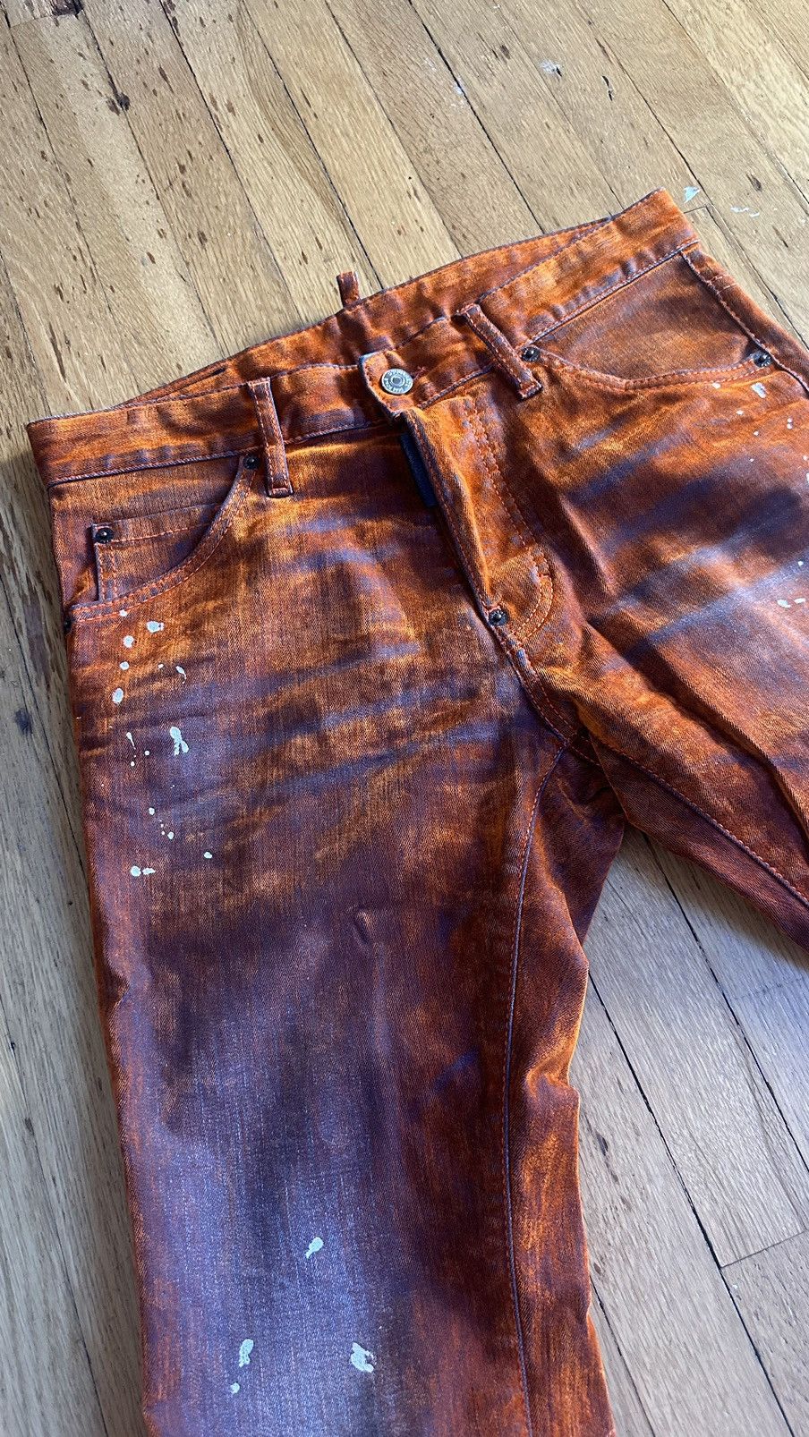 Dsquared2 Distressed Velvet Jean Size US 28 / EU 44 - 4 Thumbnail
