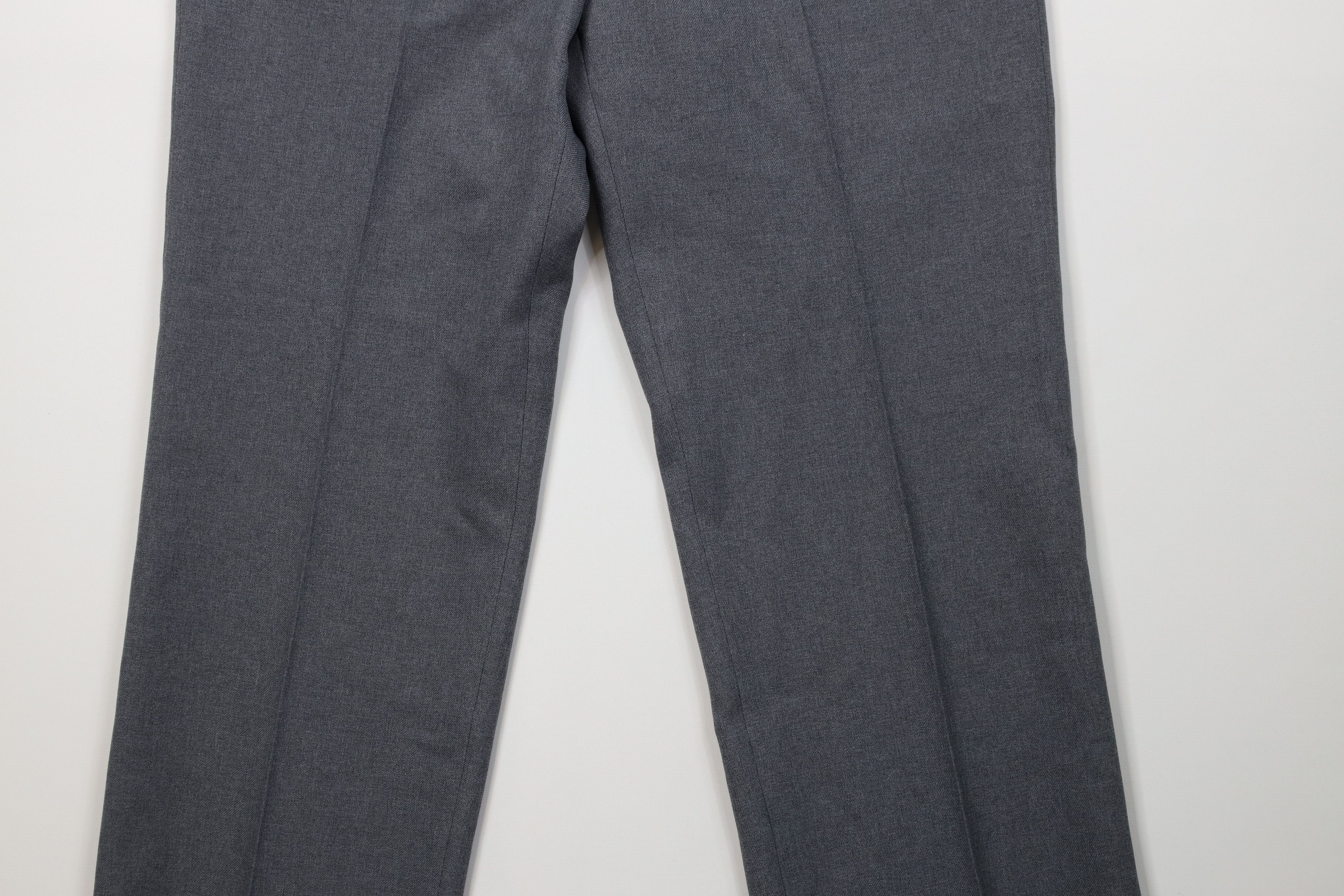 Vintage Vintage 70s Streetwear Flared Wide Leg Chino Pants Gray USA Size US 34 / EU 50 - 4 Thumbnail