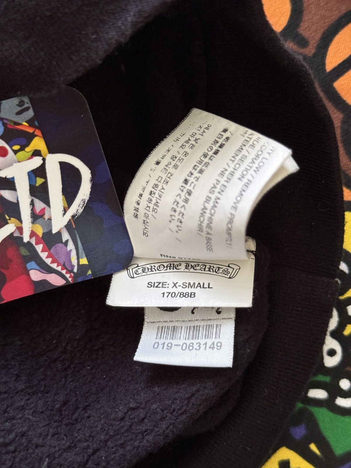 Chrome Hearts Chrome Hearts Matty Boy Black P&C Pullover Hoodie Size US XS / EU 42 / 0 - 10 Thumbnail