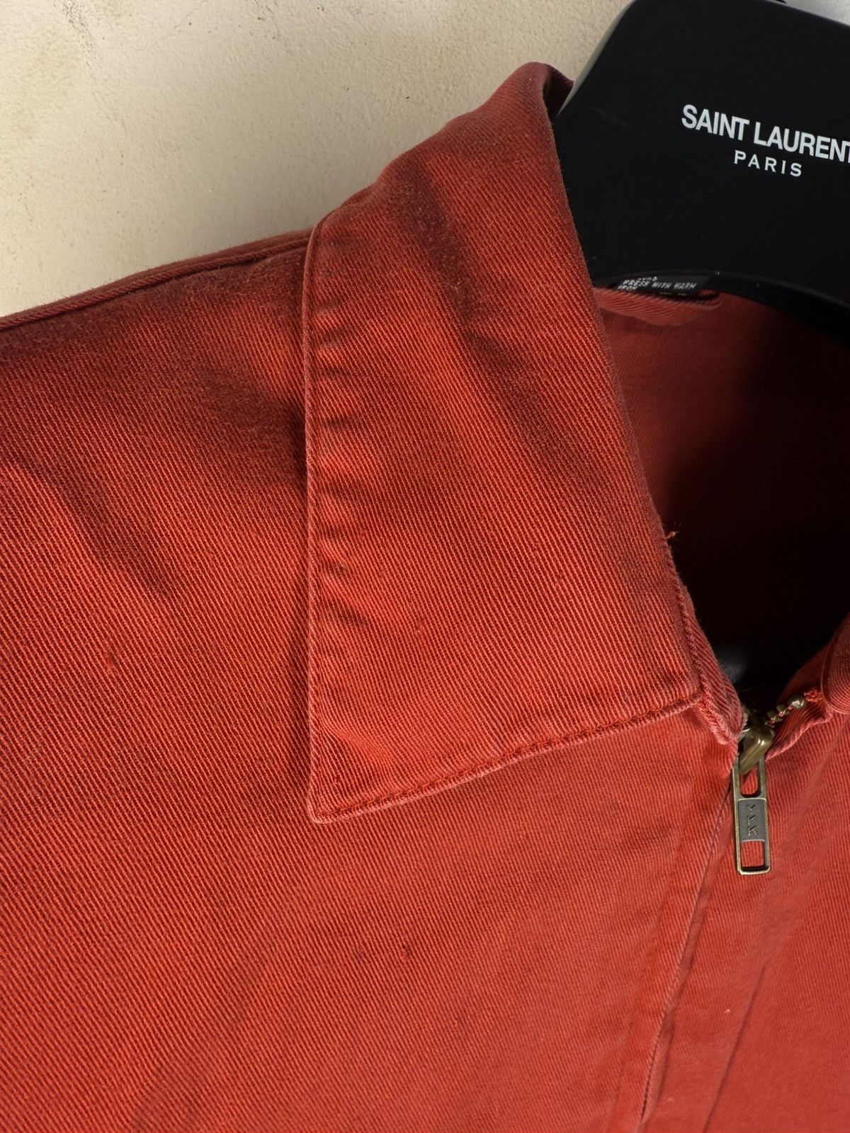 Yves Saint Laurent Cotton YSL Windbreaker Jacket 90s Bomber Zip Up Vintage Size US M / EU 48-50 / 2 - 18 Thumbnail