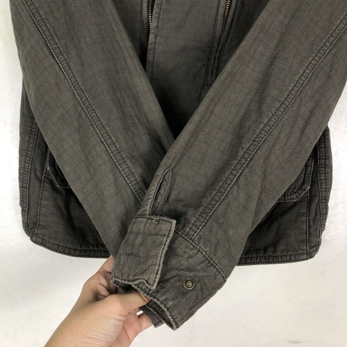 Japanese Brand 🔥CROPPED BIKER JACKET BONDAGE MILITARY NU JAPAN Size US M / EU 48-50 / 2 - 15 Thumbnail