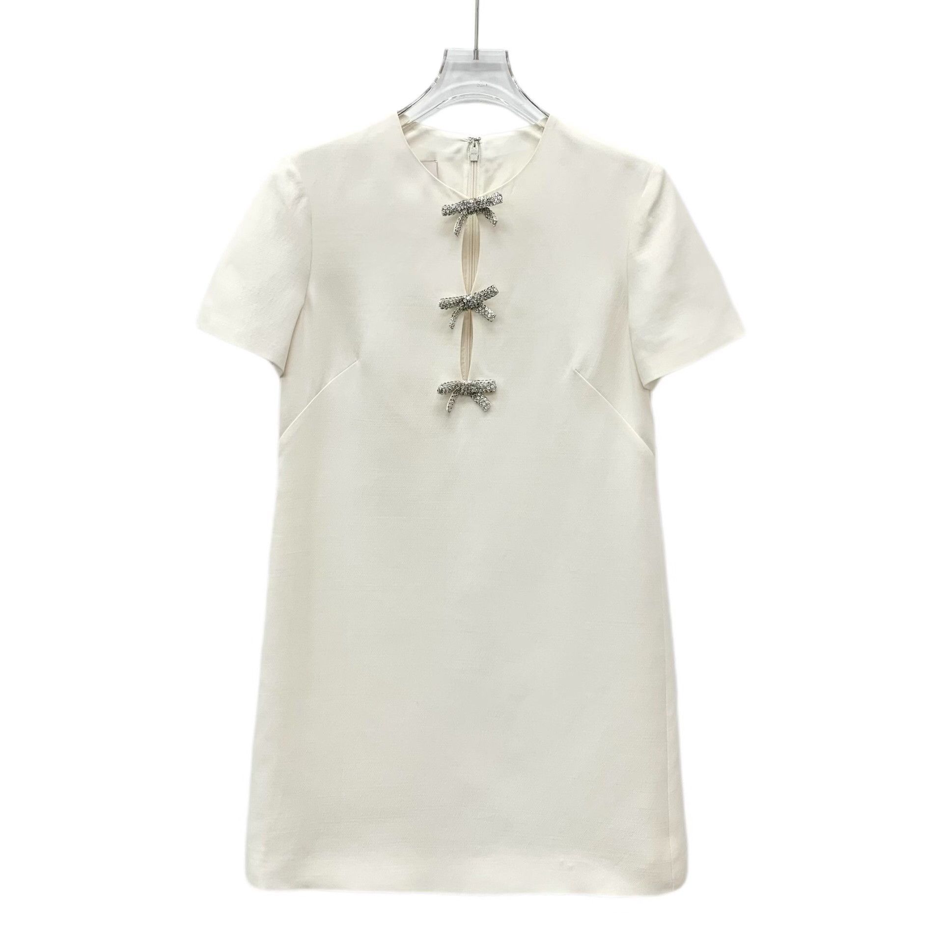 Valentino Valentino White Dress M Women Size M / US 6-8 / IT 42-44 - 1 Thumbnail