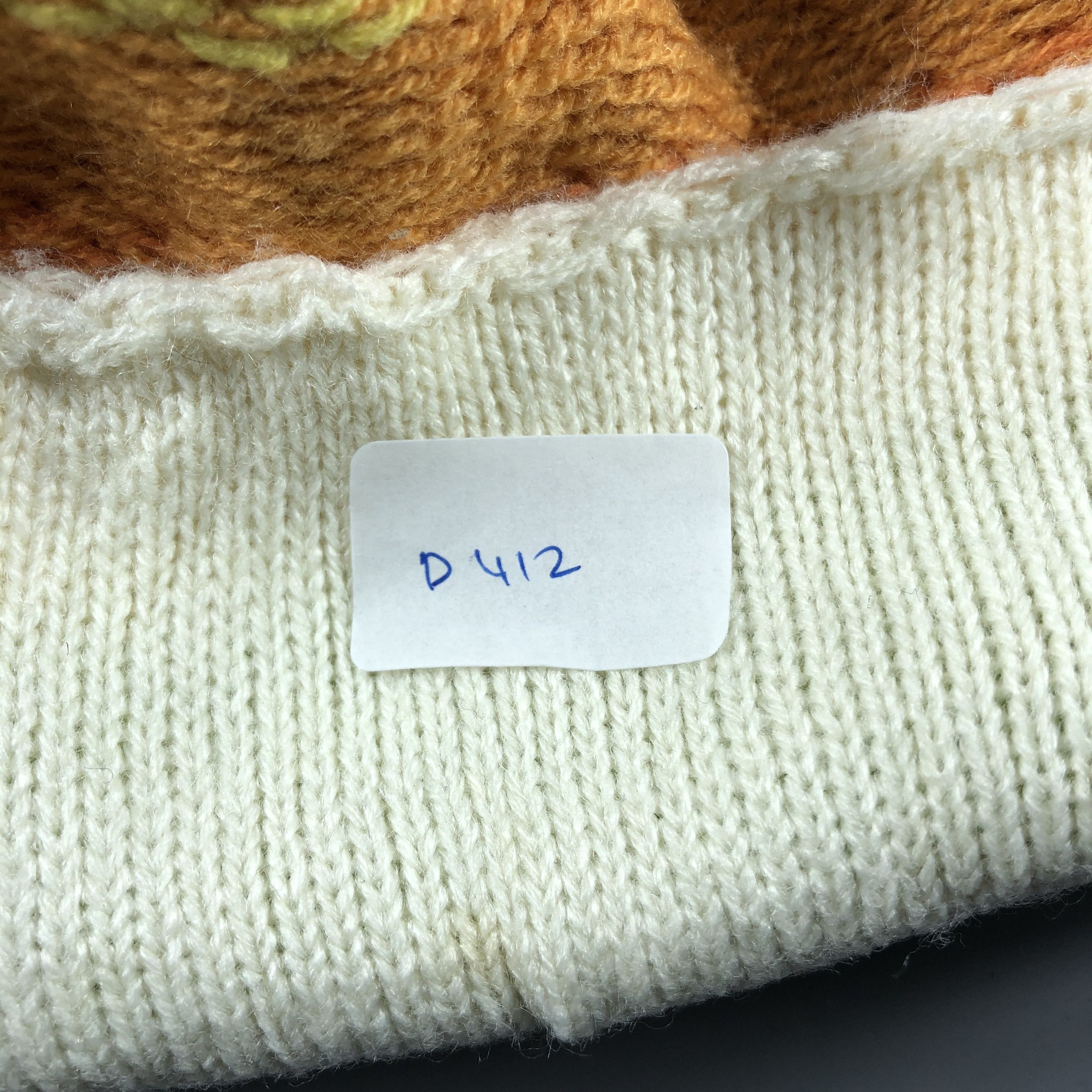 Japanese Brand × Vintage Unknown Stripe Bobble Beanie Snow Hat Snow Cap -D412 Size ONE SIZE - 6 Thumbnail