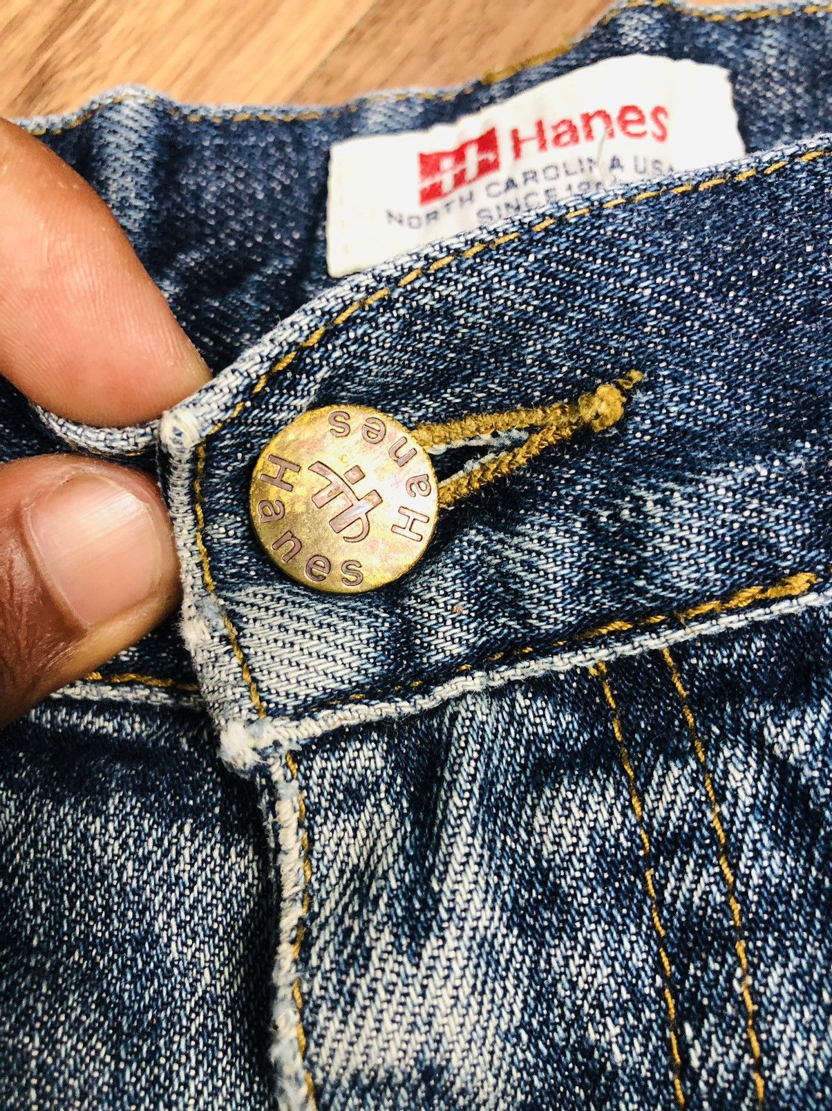 Hanes Hanes Distress Jeans (36) Size US 30 / EU 46 - 7 Thumbnail