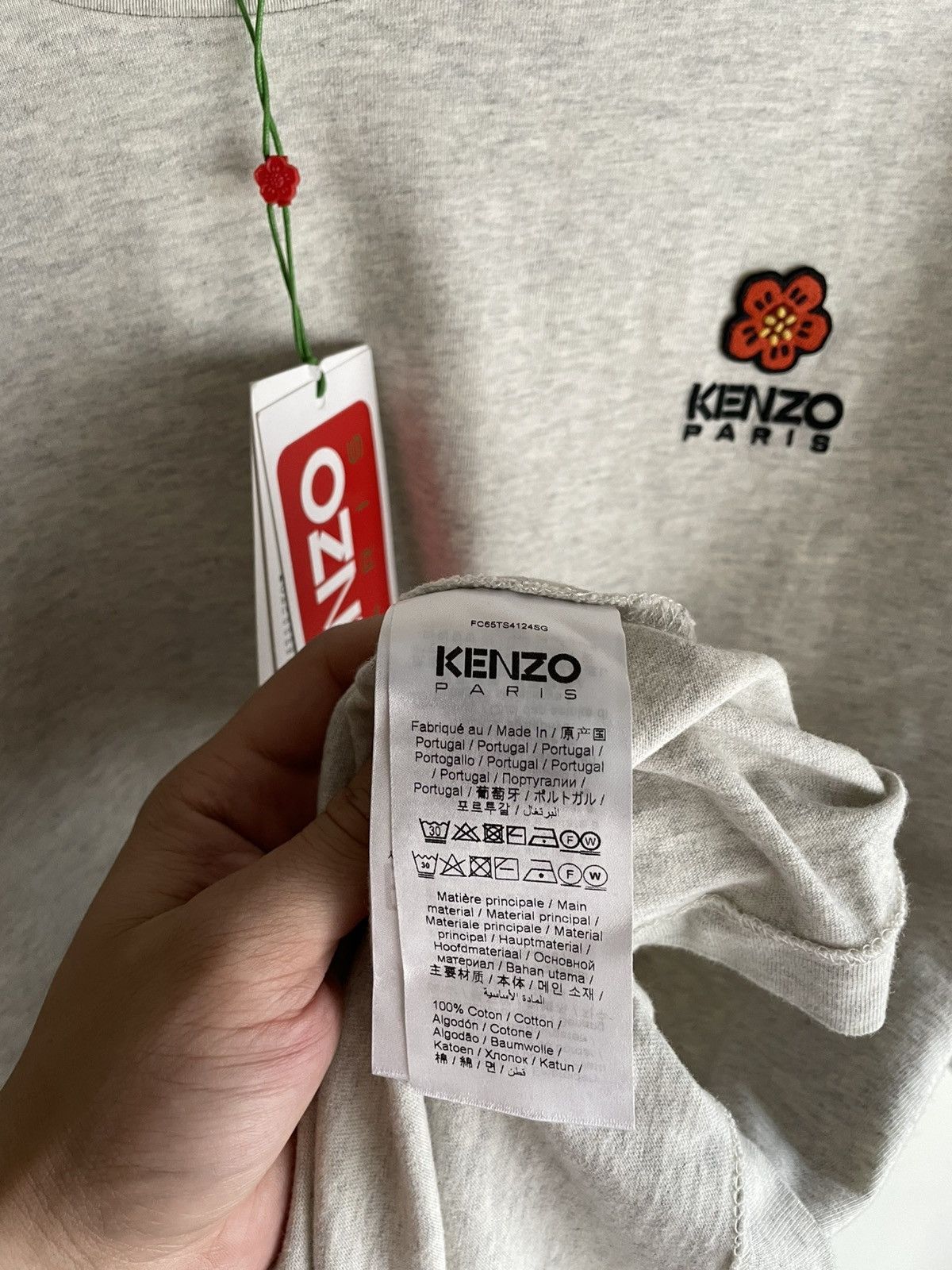 Kenzo Kenzo Paris Flower Logo Tee Size US XL / EU 56 / 4 - 6 Thumbnail