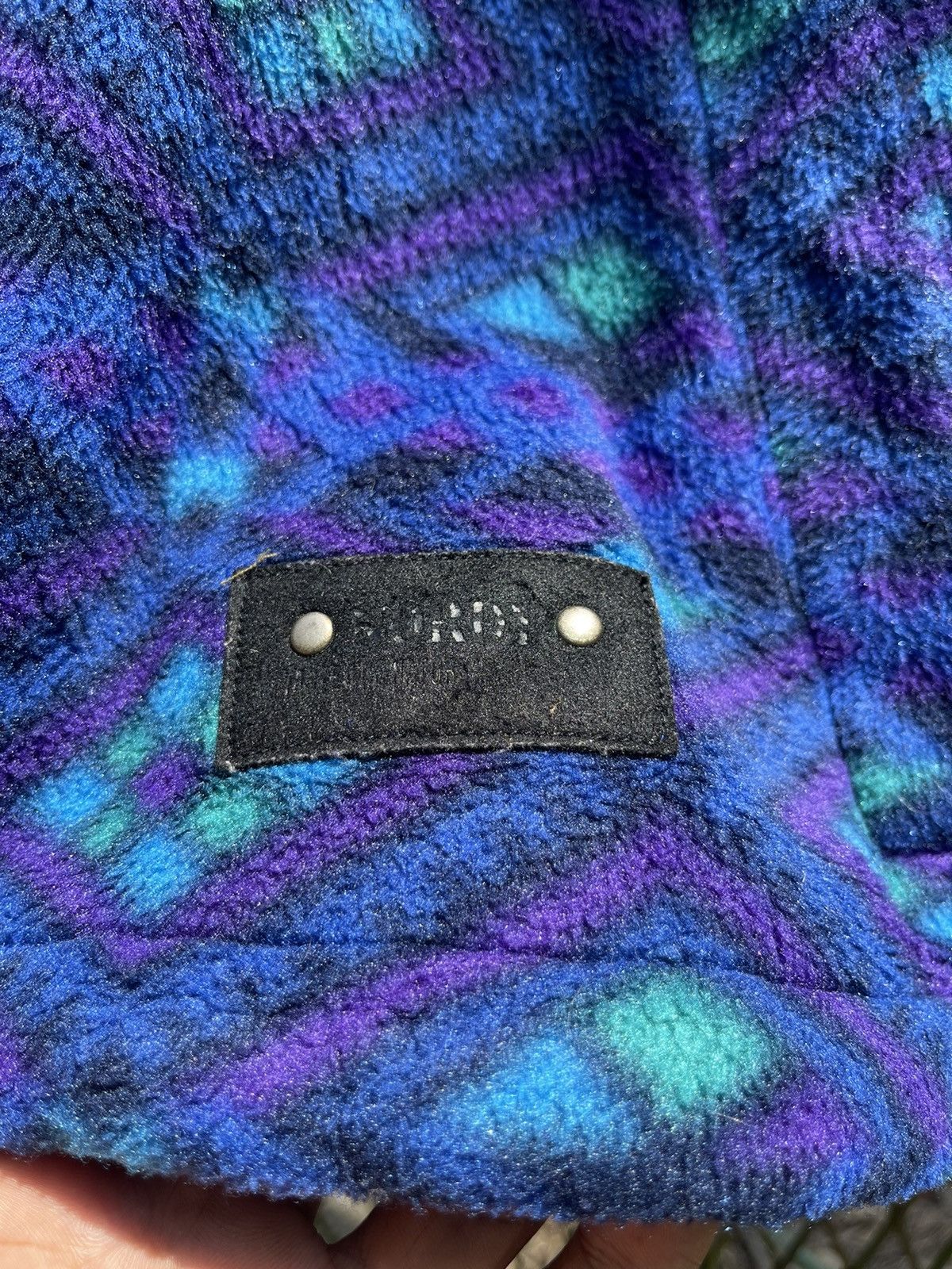 Japanese Brand Phenix Polartec Patterned Fleece Jacket – Vintage 90s Size US L / EU 52-54 / 3 - 6 Thumbnail