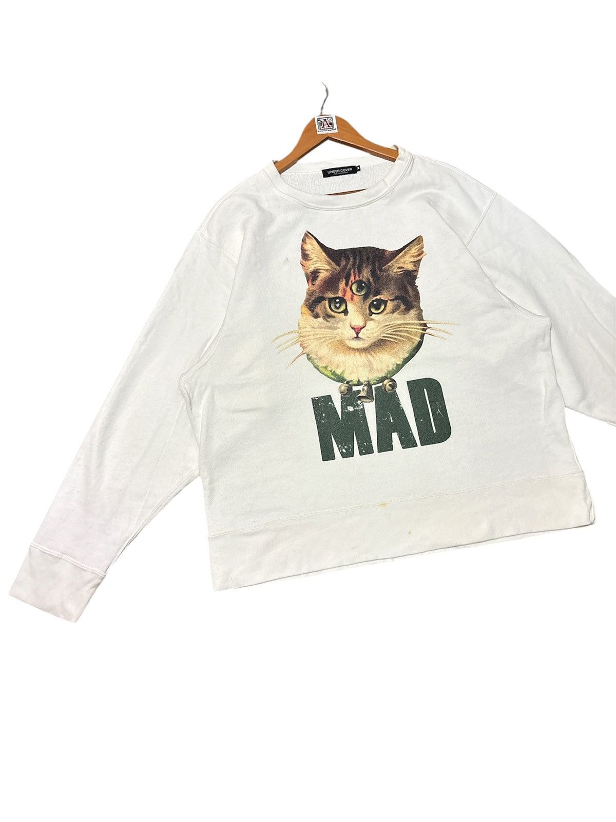Undercover 💸BINDING OFFER💸UNDERCOVER MADSTORE CAT SWEATSHIRT💥 Size US M / EU 48-50 / 2 - 3 Thumbnail