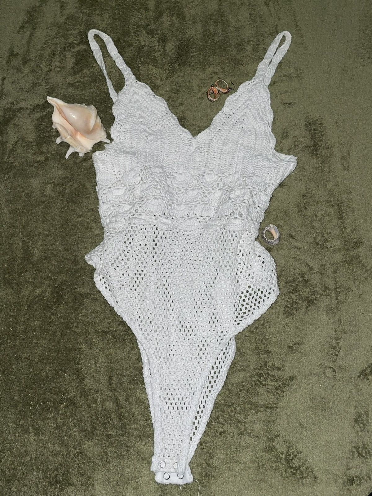 Vintage Knitted mermaid bodysuit Size XS / US 0-2 / IT 36-38 - 1 Preview