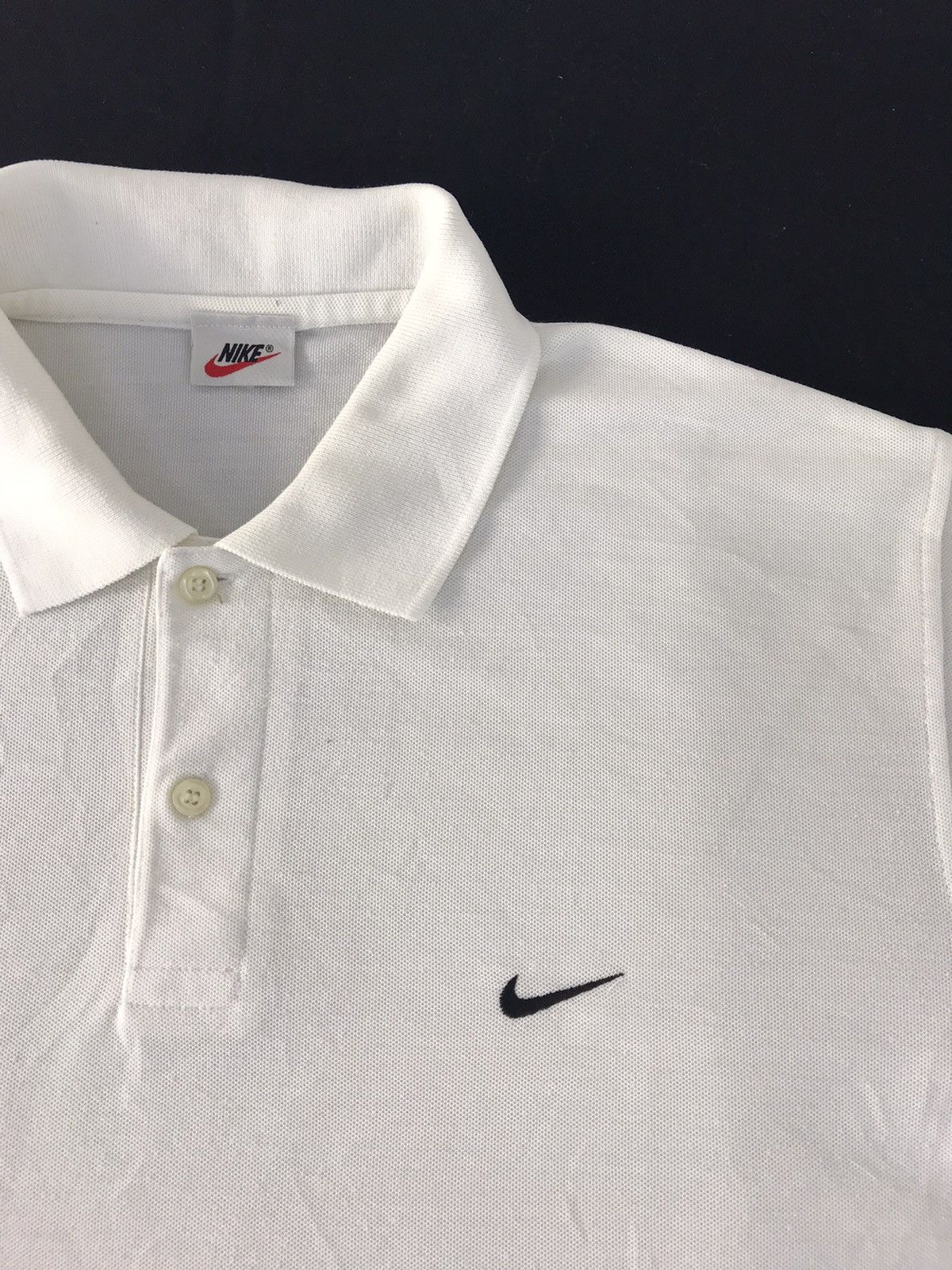 Nike Hype Nike Plain Minimalist Emboidery Logo Design Polo Tee Size US L / EU 52-54 / 3 - 4 Thumbnail