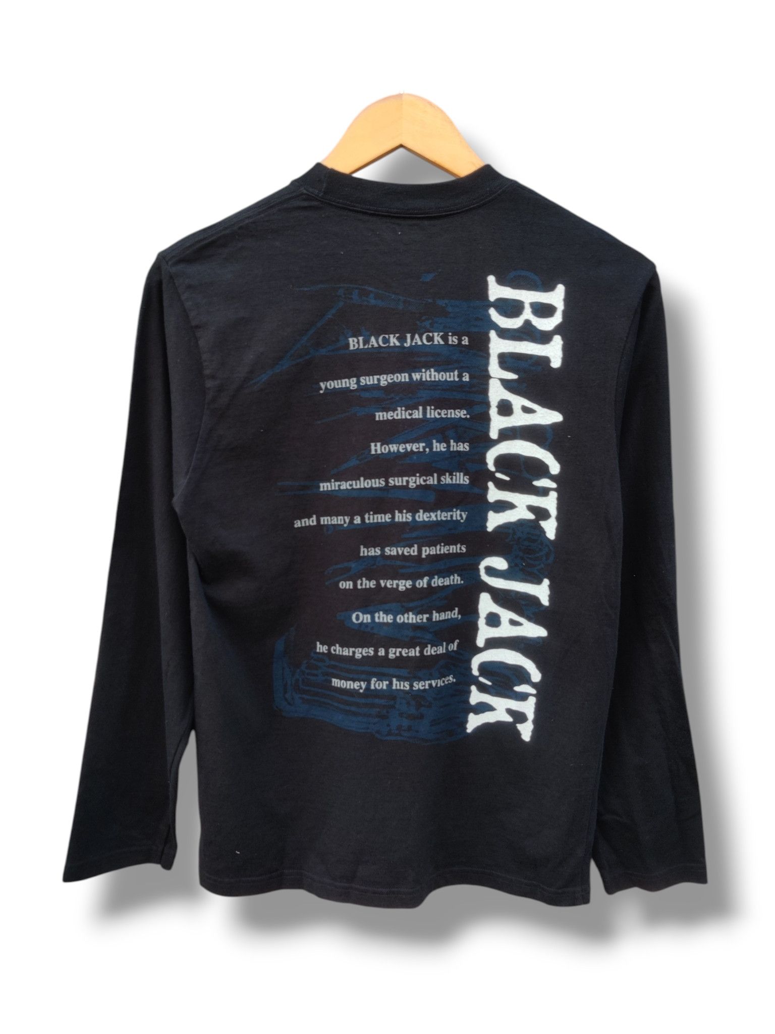 Anime 🔥Offer🔥 Vintage Black Jack Tezuka Japanese Anime Shirt Size US M / EU 48-50 / 2 - 1 Thumbnail