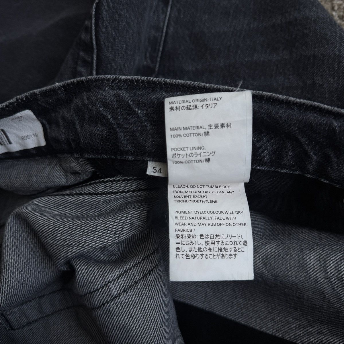 Our Legacy Our Legacy Third Cut in Black/Grey Size US 36 / EU 52 - 5 Thumbnail