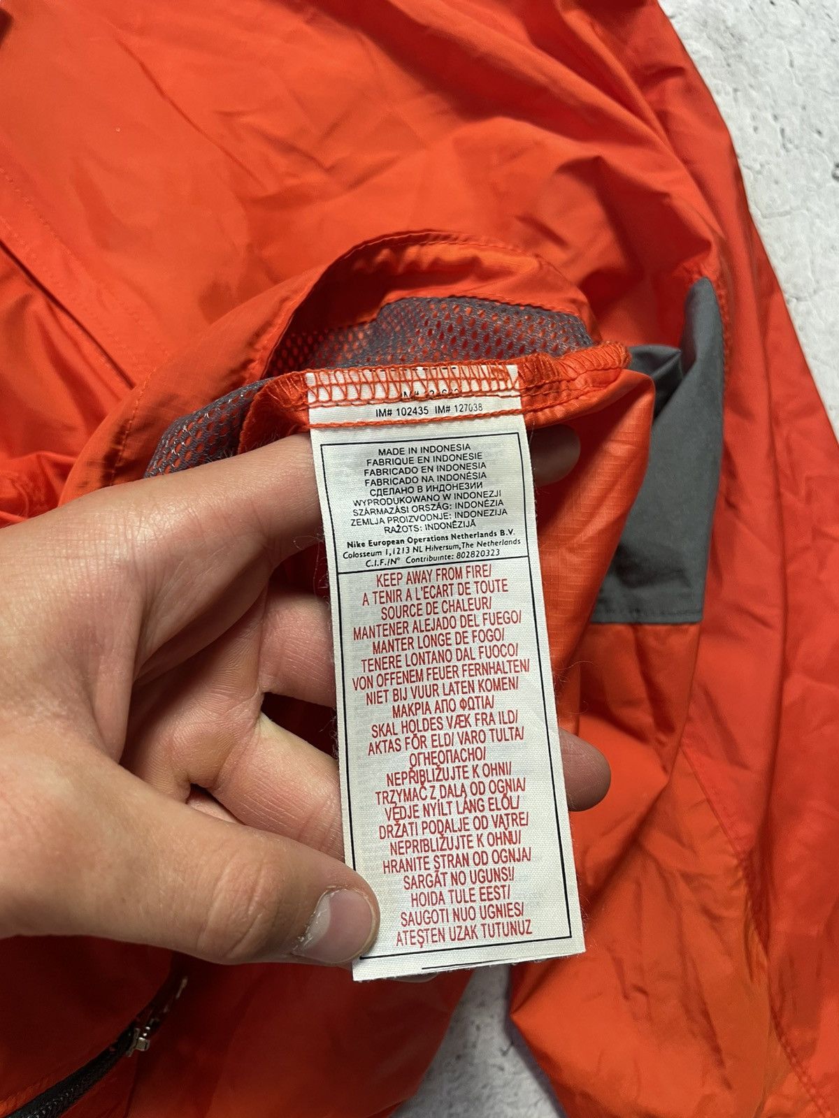 Nike × Vintage Nike Clima-Fit Vintage Nylon Jacket Windbreaker Vest 2 in 1 Size US L / EU 52-54 / 3 - 13 Thumbnail