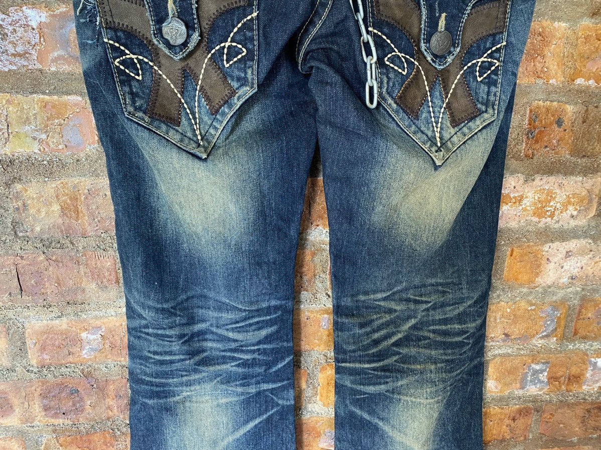 Japanese Brand FLARE🔥Lolita Jeans x Yoshitomo Nara pants Size US 34 / EU 50 - 14 Thumbnail