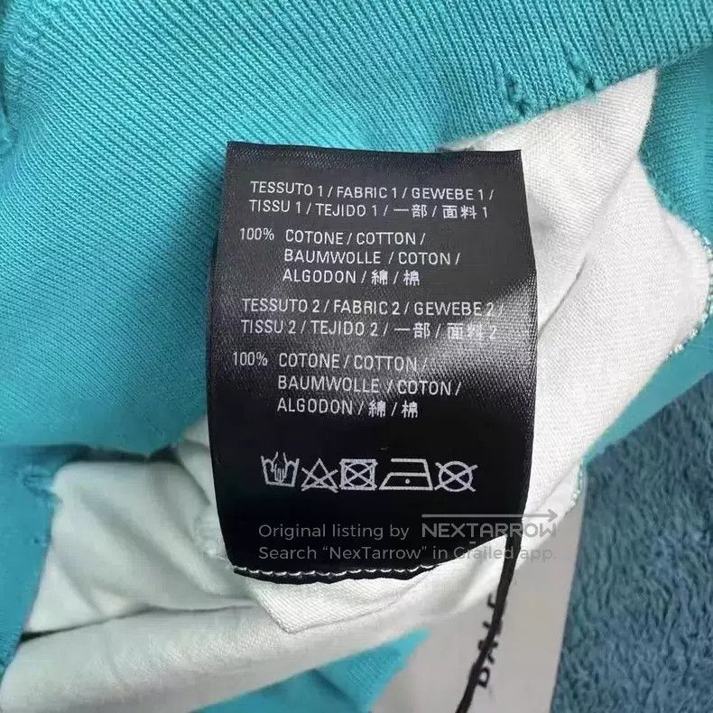 Balenciaga Balenciaga Letter printing hole hooded sweater sky blue Size US S / EU 44-46 / 1 - 7 Thumbnail