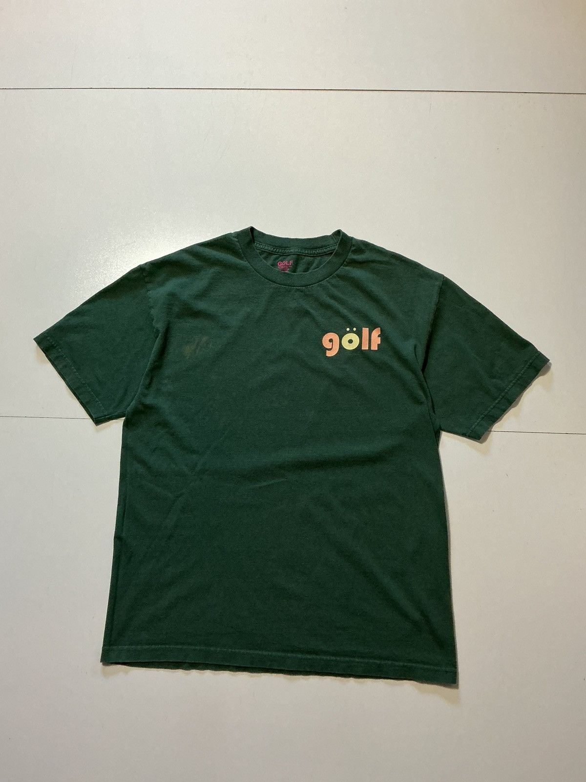 Golf Wang Golf Wang Tyler The Creator Green Graphic Logo S/S T-Shirt Size US L / EU 52-54 / 3 - 1 Thumbnail