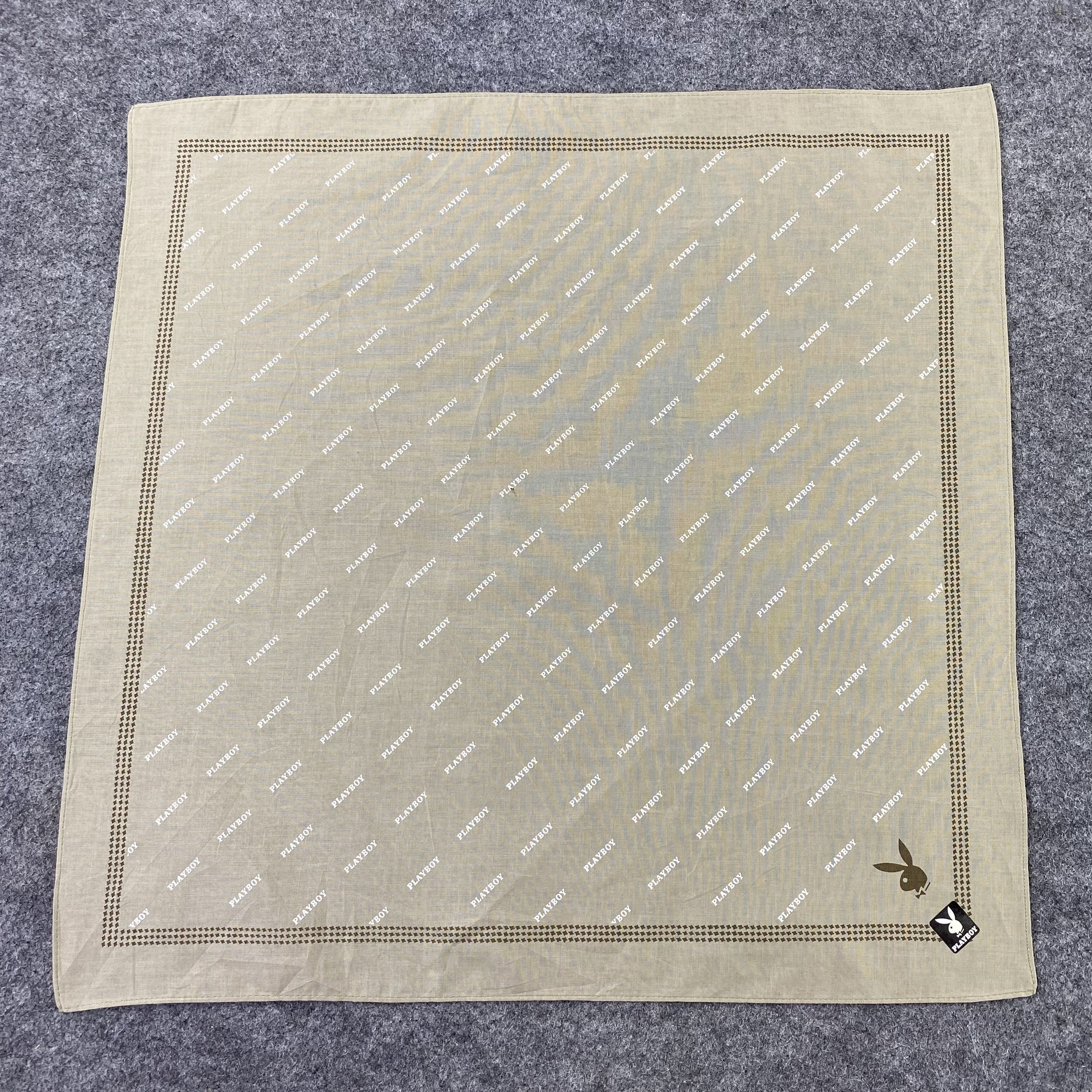 Playboy Playboy Handkerchief Neckerchief Bandana -B864 Size ONE SIZE - 3 Thumbnail