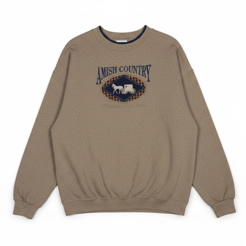 Lee Vintage 90s Amish Country Pennsylvania Lee Crewneck Size XL / US 12-14 / IT 48-50 - 1 Thumbnail