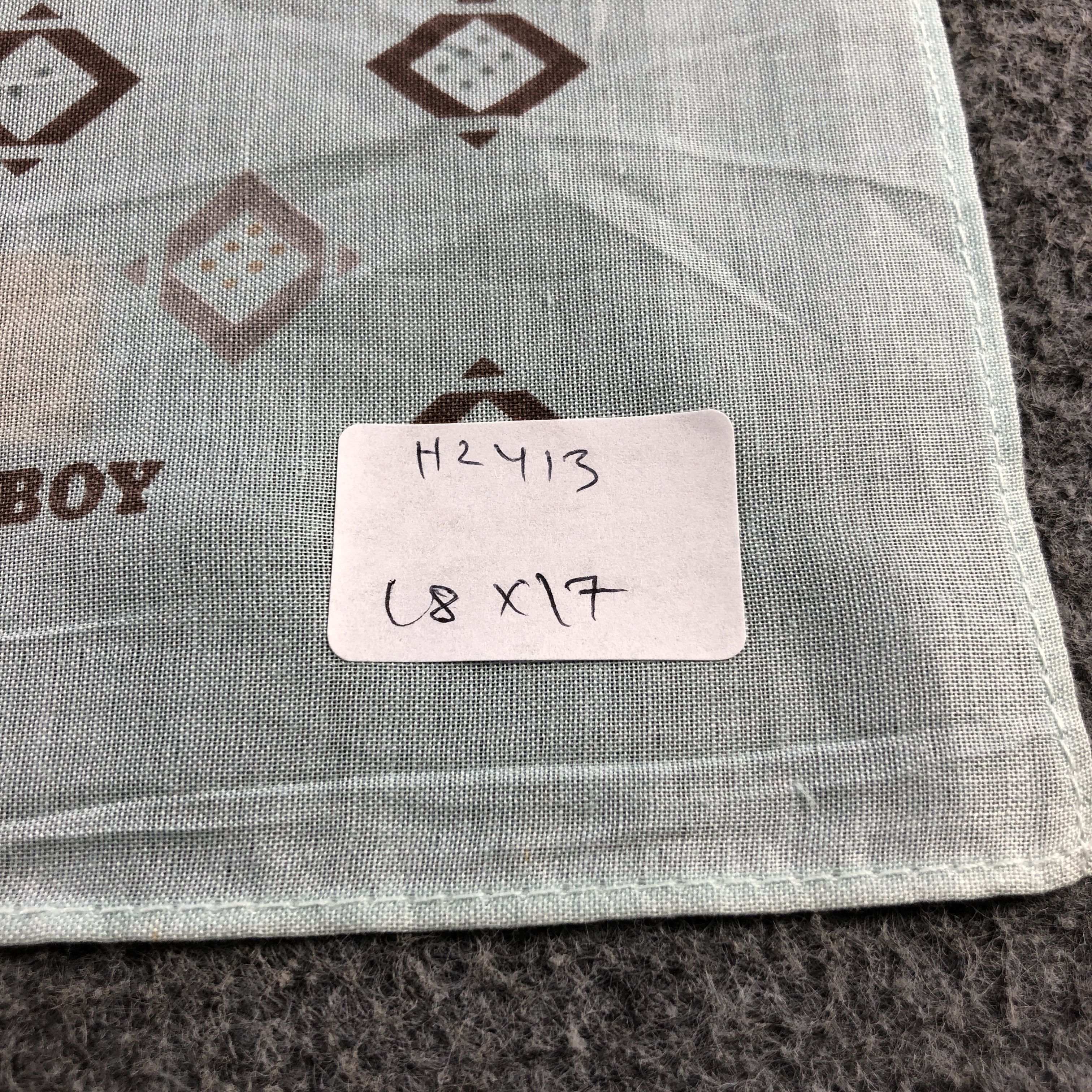 Playboy × Vintage Playboy Handkerchief Neckerchief Bandana H2413 Size ONE SIZE - 6 Thumbnail