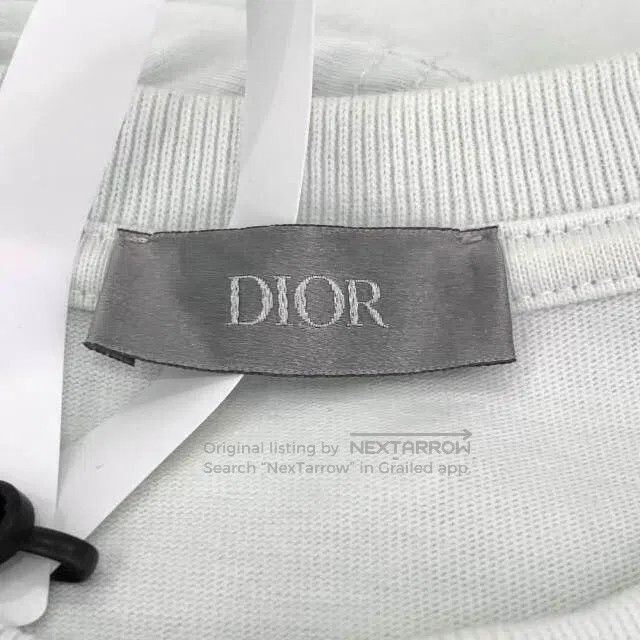 Dior Dior Logo letter embroidery round neck light green short s Size US M / EU 48-50 / 2 - 5 Thumbnail
