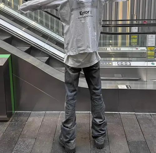 Japanese Brand × Vintage Rugged Mud Dyed Boot Cut Jeans Size US 30 / EU 46 - 2 Thumbnail