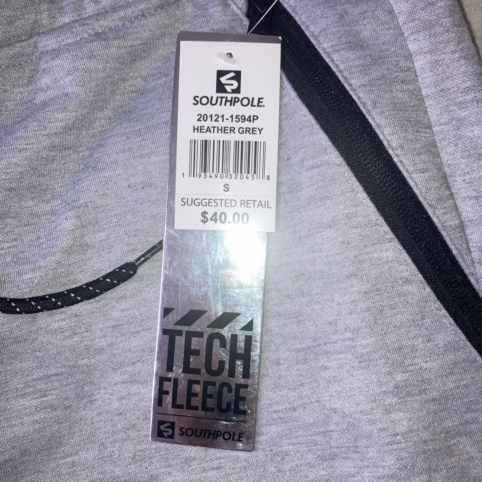 Southpole Southpole Tech Fleece Zipper Pocket Joggers Heather Grey S Size US 30 / EU 46 - 3 Thumbnail