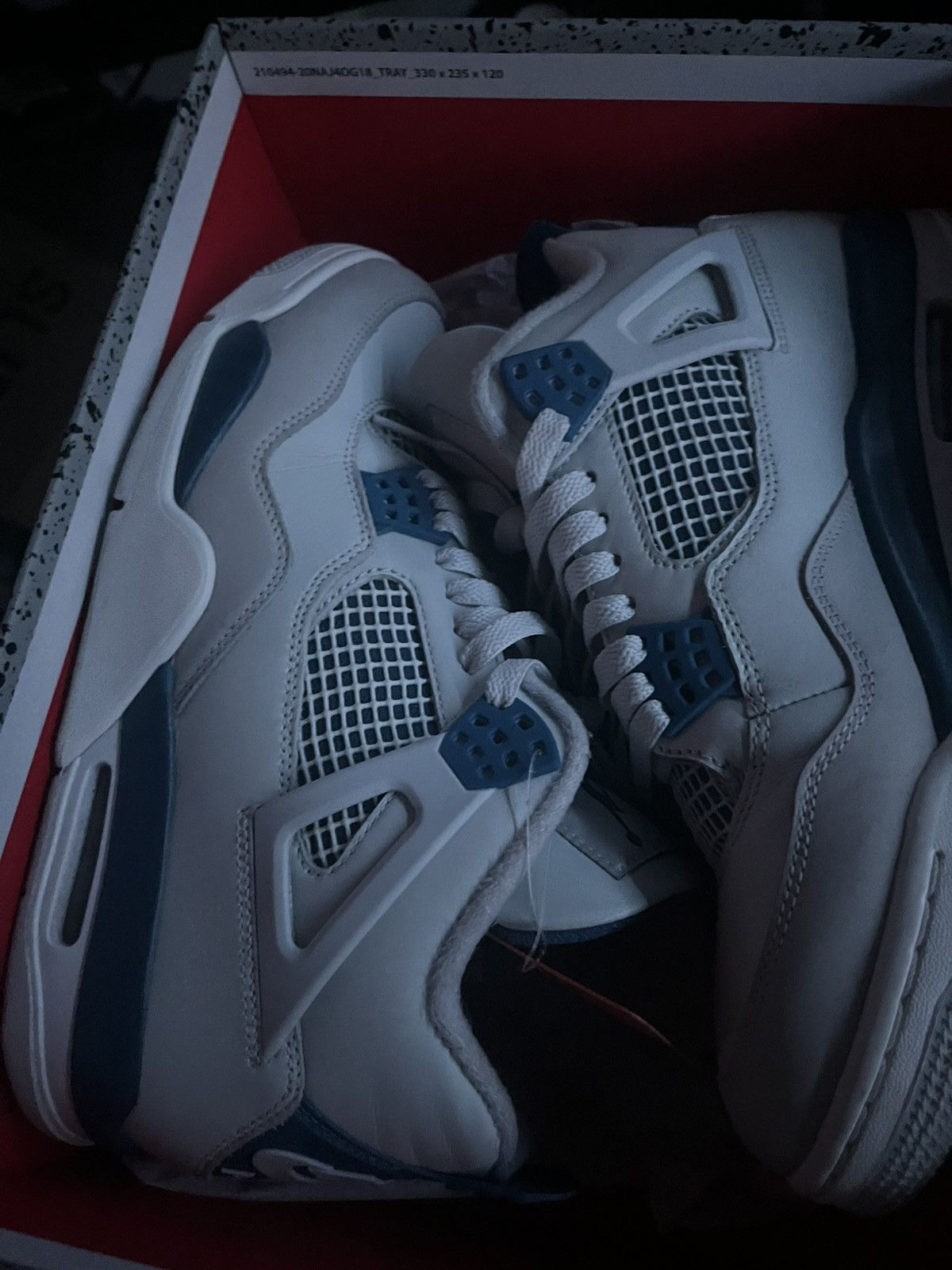 Jordan Brand Jordan 4 military blue Size US 9 / EU 42 - 4 Thumbnail