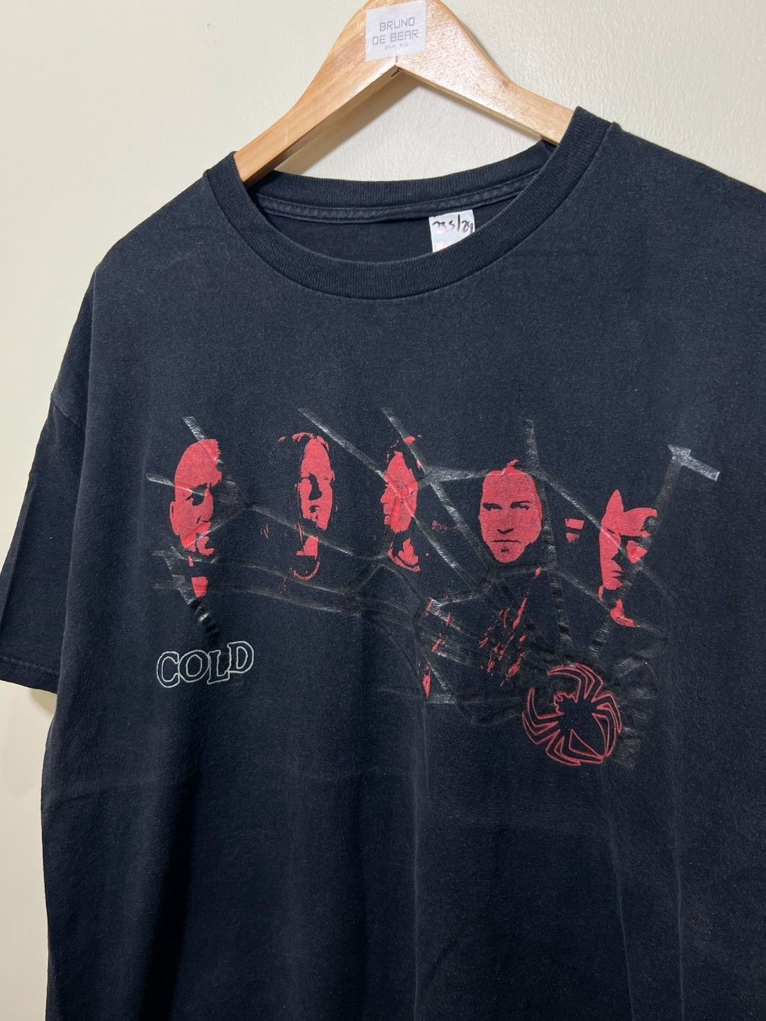 Band Tees × Vintage Vintage 2003's Cold Year of Spider Concert shirt bnz01 Size US XL / EU 56 / 4 - 1 Thumbnail