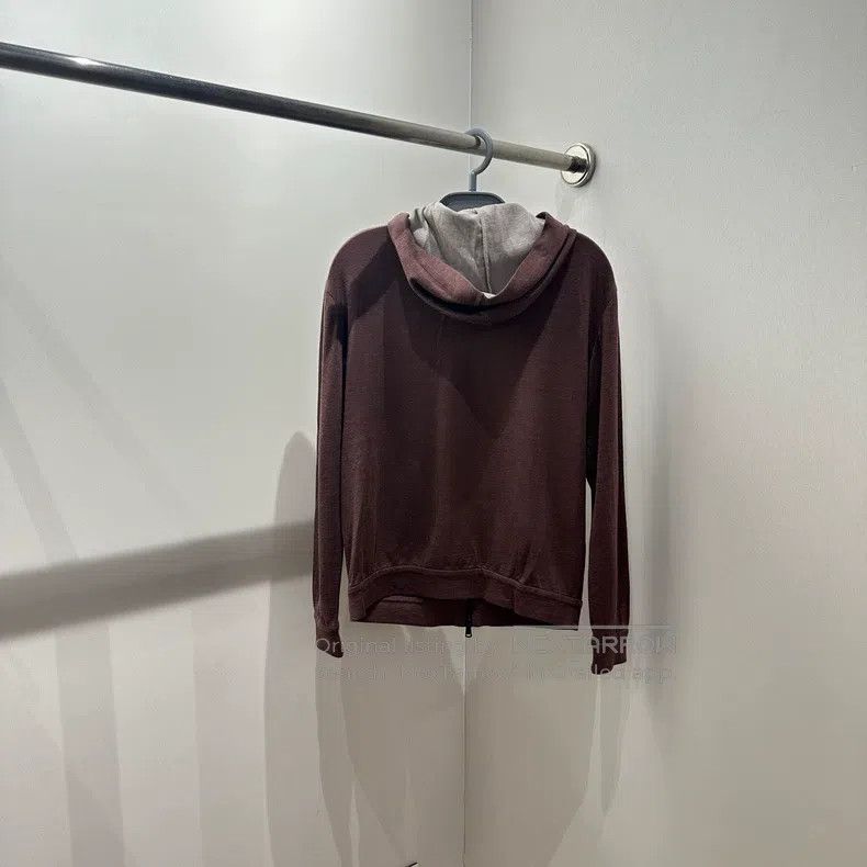 Brunello Cucinelli Brunello Cucinelli Zippered hooded jacket Size XXS / US 00 / IT 34 - 2 Thumbnail