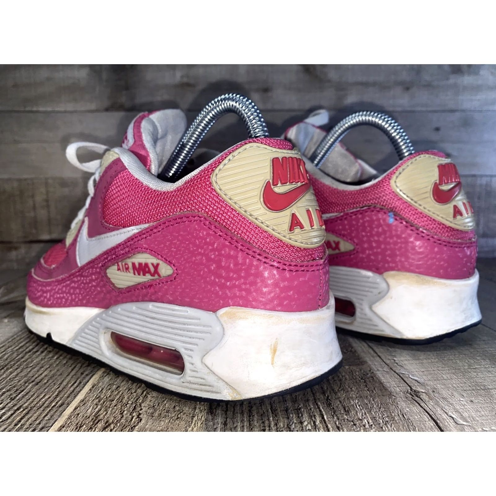 Nike Nike Air Max 90 Women Pink Sneaker 7.5 US Size Size US 8 / IT 38 - 4 Thumbnail