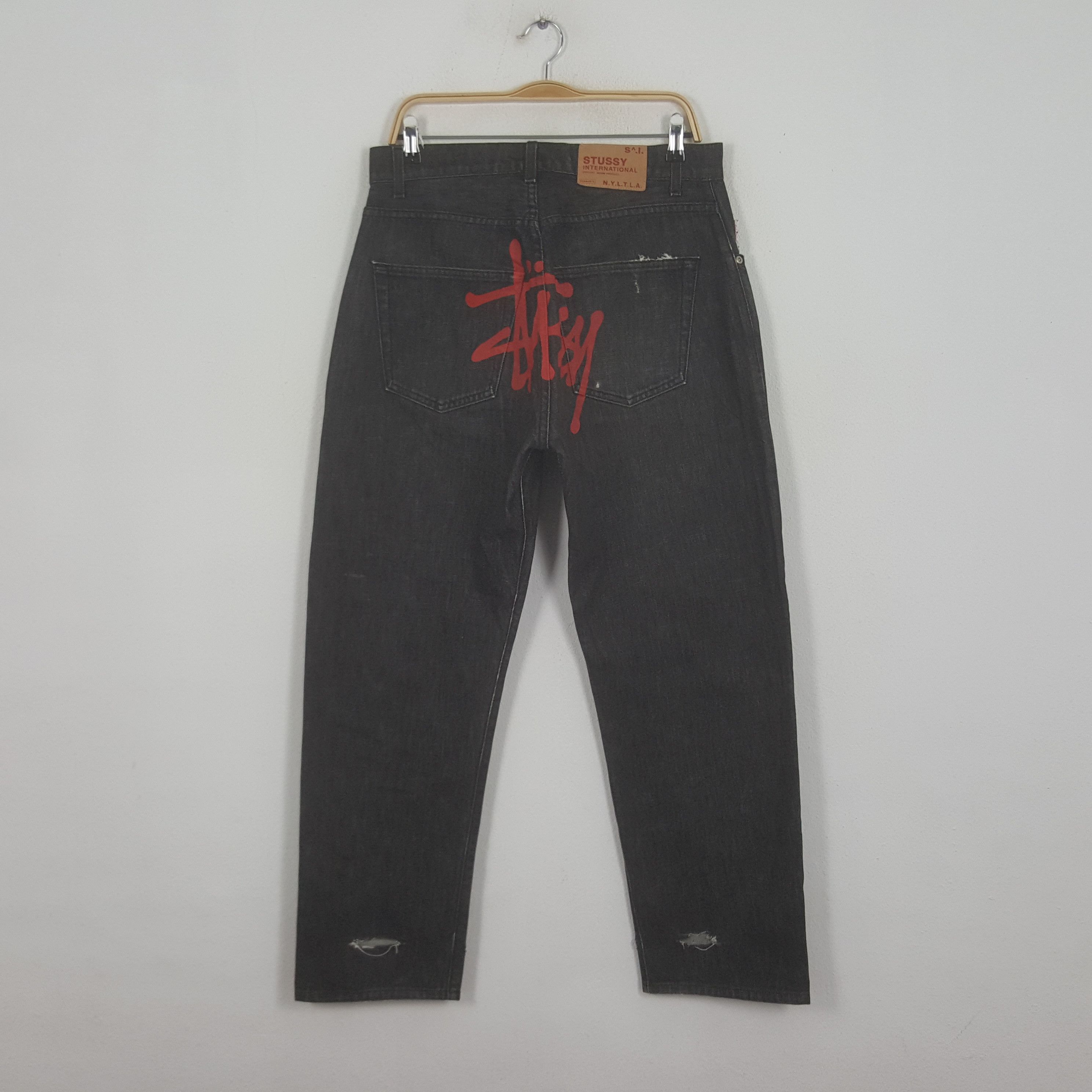 Vintage Vintage Stussy Streetwear Style Denim Jeans | Grailed