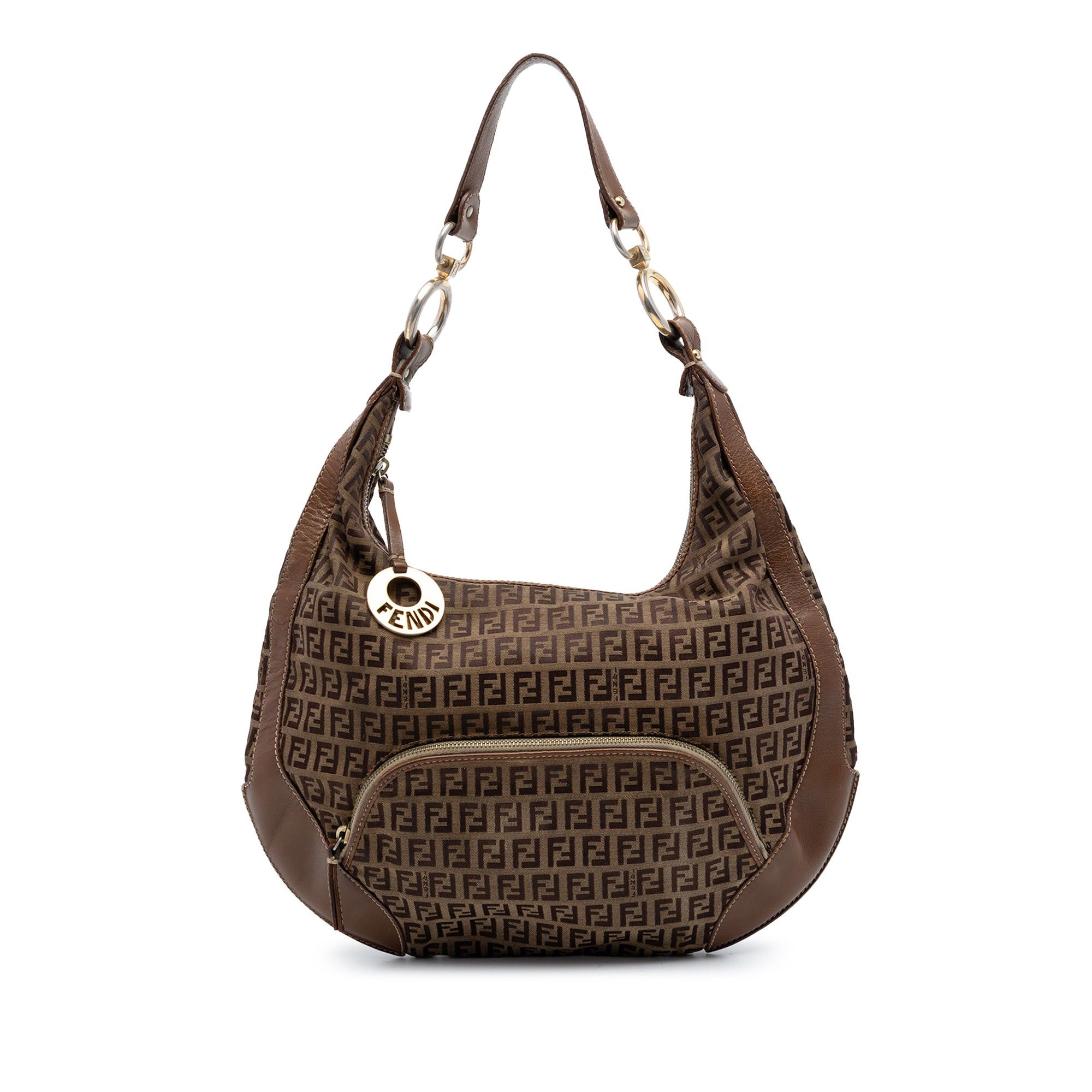 Fendi Zucchino Canvas Chef Pocket Hobo Size ONE SIZE - 1 Thumbnail