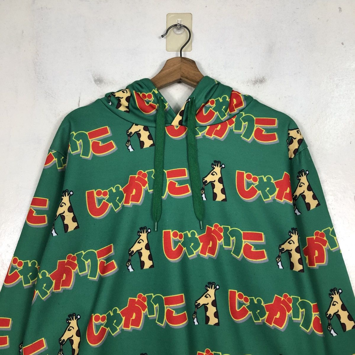 Japanese Brand 📌Vintage Hoodie Pull Over Okashi Collabo Full Print Size US L / EU 52-54 / 3 - 14 Thumbnail
