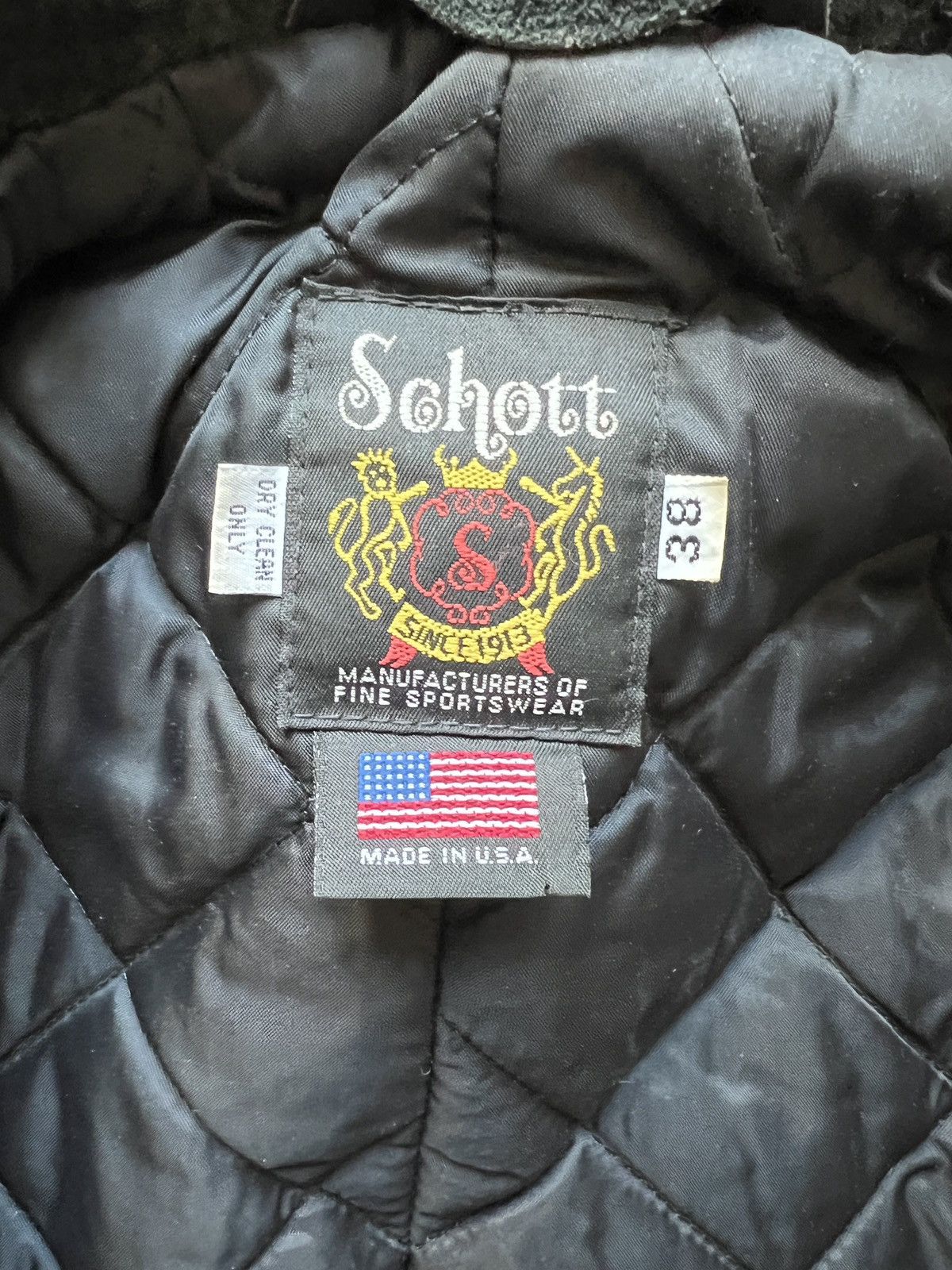 Schott Schott NYC Melton Wool Naval Peacoat Supreme Size US L / EU 52-54 / 3 - 12 Thumbnail