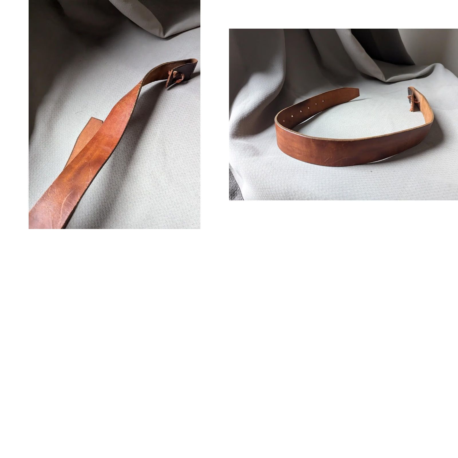 Vintage VINTAGE HANDCRAFTED leather belt brown WESTERN cowboy buckle 24 COWHIDE Womens Size ONE SIZE - 8 Thumbnail
