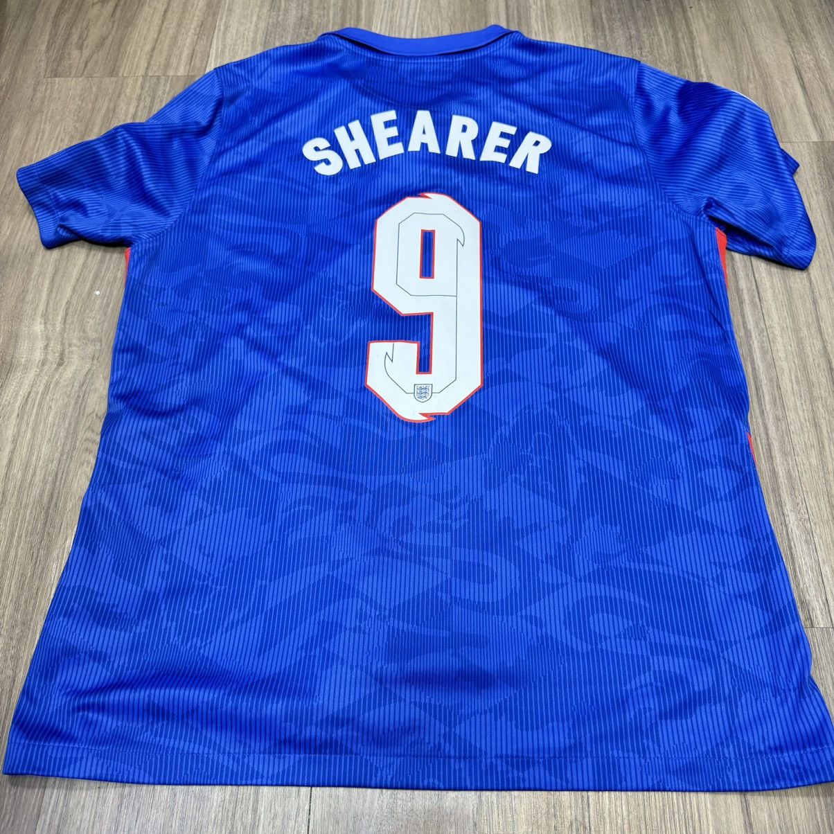 Nike England Euro2020 away shirt #9 Shearer Size US XL / EU 56 / 4 - 2 Thumbnail