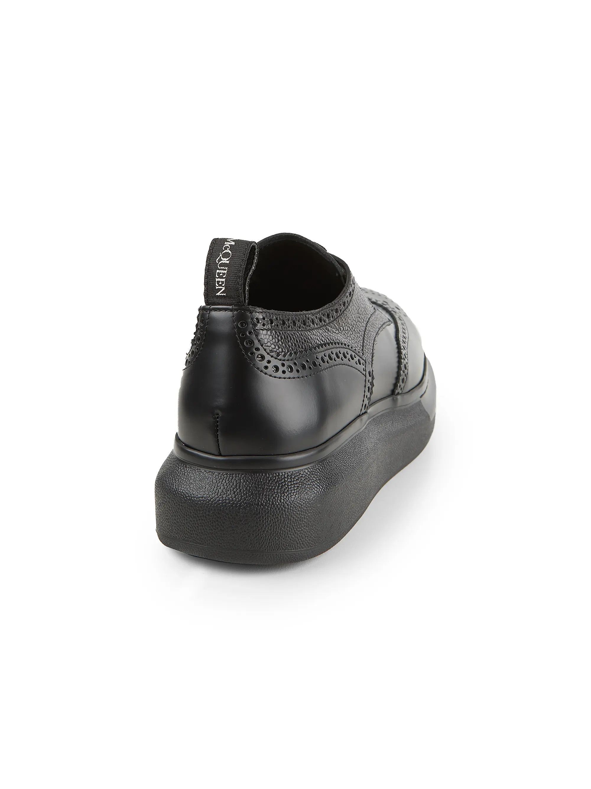 Alexander McQueen o1w1db10725 Hybrid Lace Up in Black Size US 8 / EU 41 - 3 Thumbnail