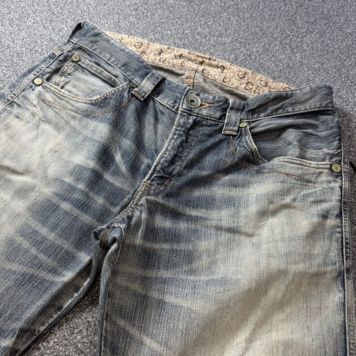 Kapital Insane ‼️ Flared Sick Japanese Edwin 503 Clawmark denim Size US 34 / EU 50 - 3 Thumbnail