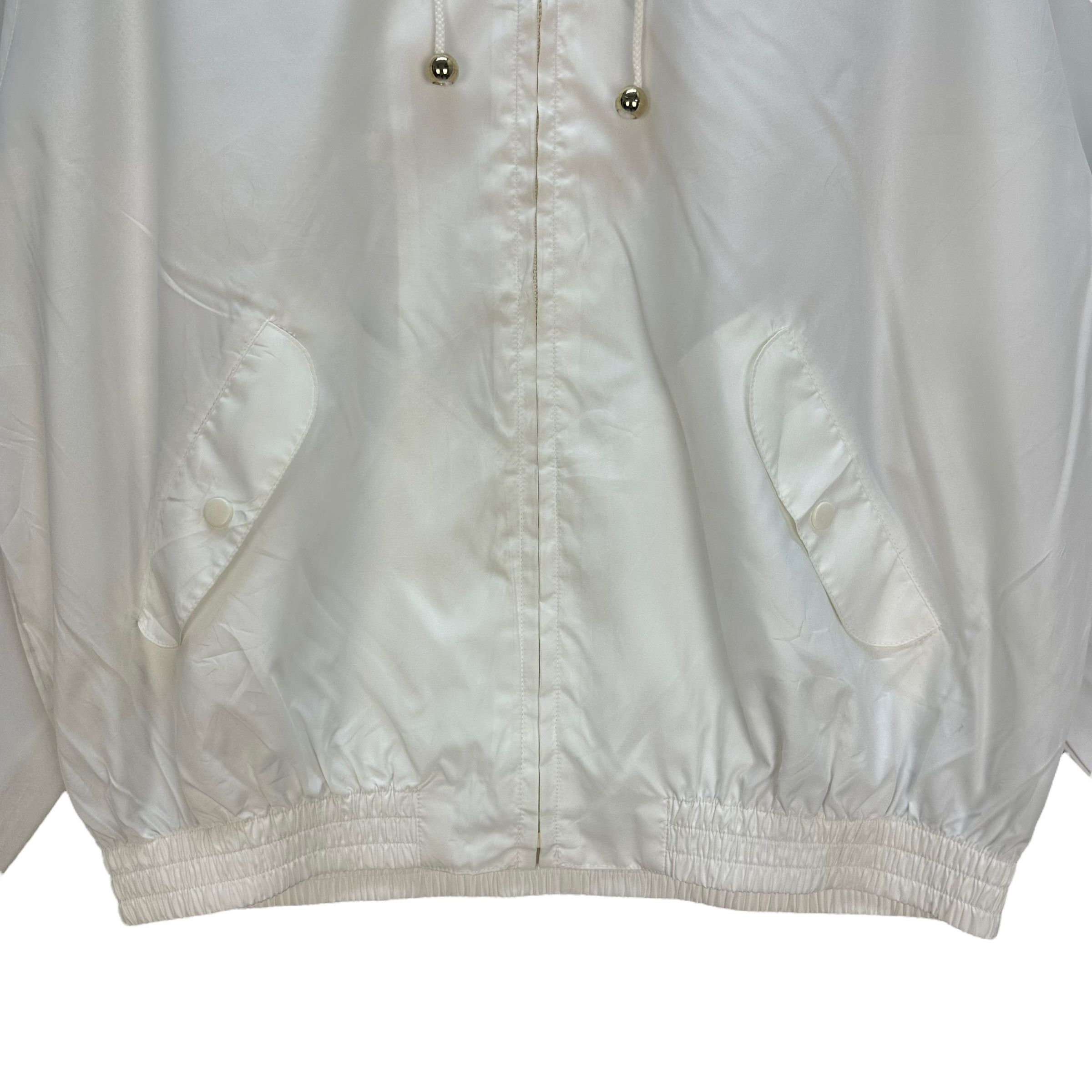 Japanese Brand MUNSINGWEAR BIG LOGO HOODIE JACKET #8241-216 Size US L / EU 52-54 / 3 - 6 Thumbnail