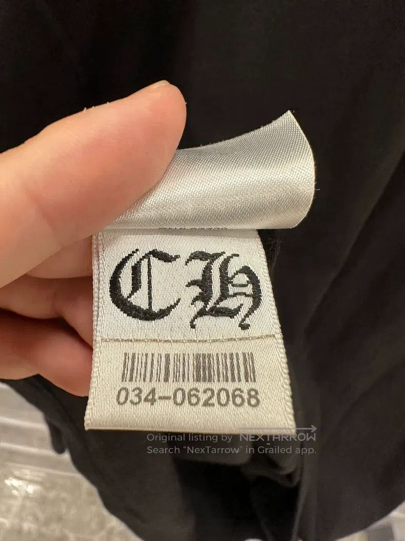 Chrome Hearts CHROME HEARTS Size L Blue cross Sanskrit long sleeves Size US L / EU 52-54 / 3 - 7 Thumbnail