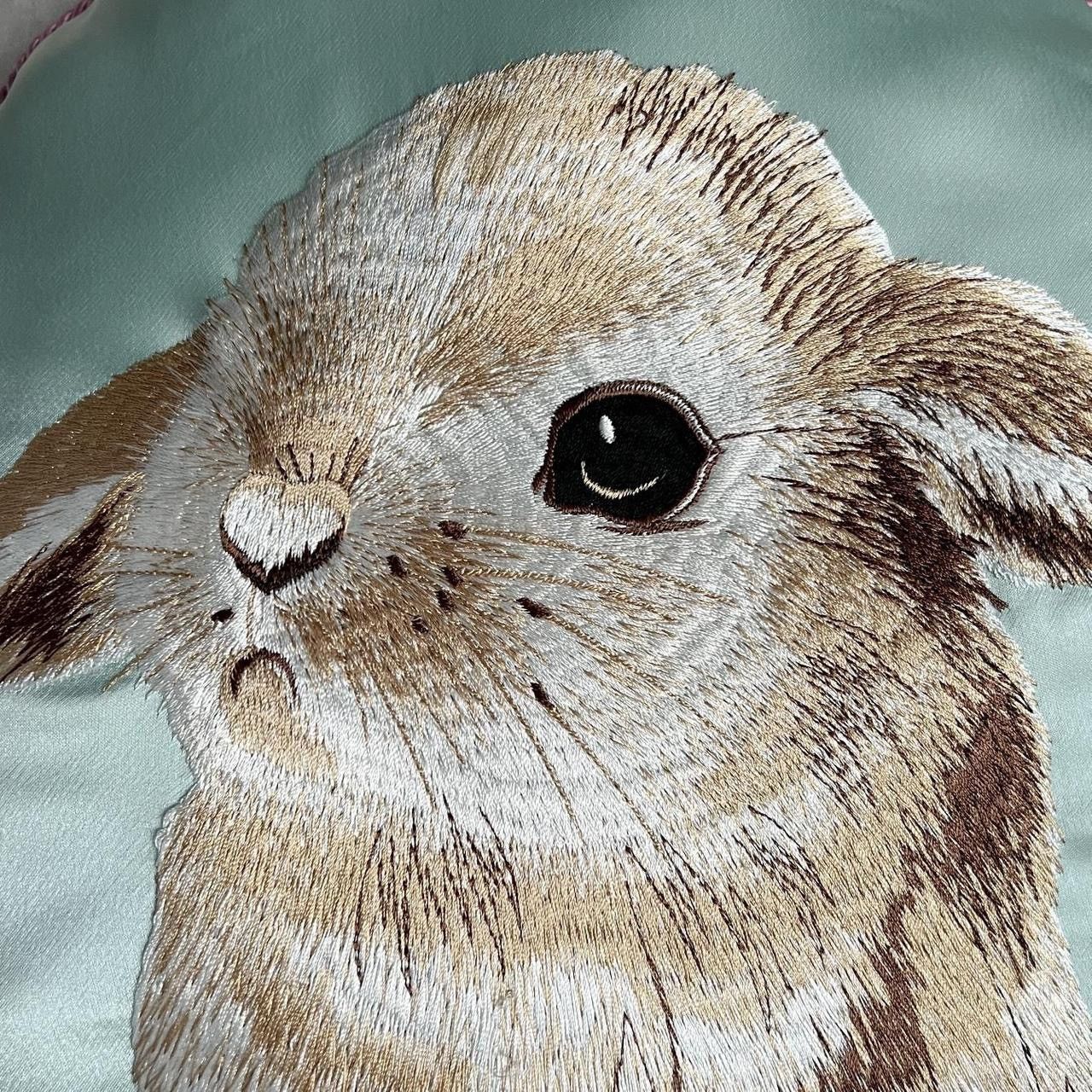 Undercover Limited Edition ‘ANTI YOU’ Embroidered Bunny Pillow Size ONE SIZE - 4 Thumbnail