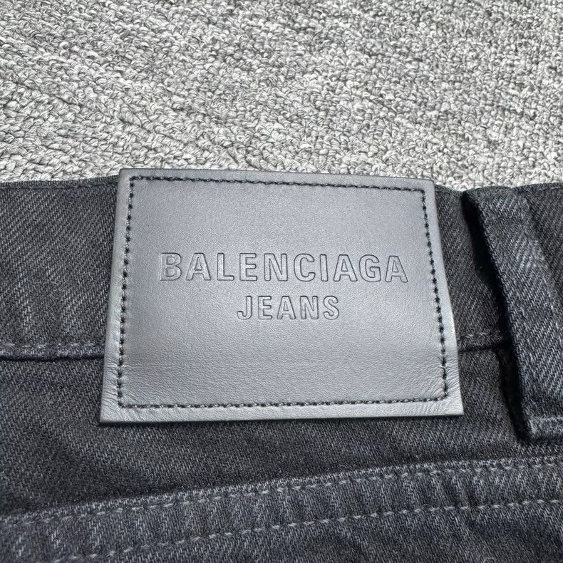 Balenciaga Balenciaga size M Patchwork Denim Pants Size US 27 - 6 Thumbnail