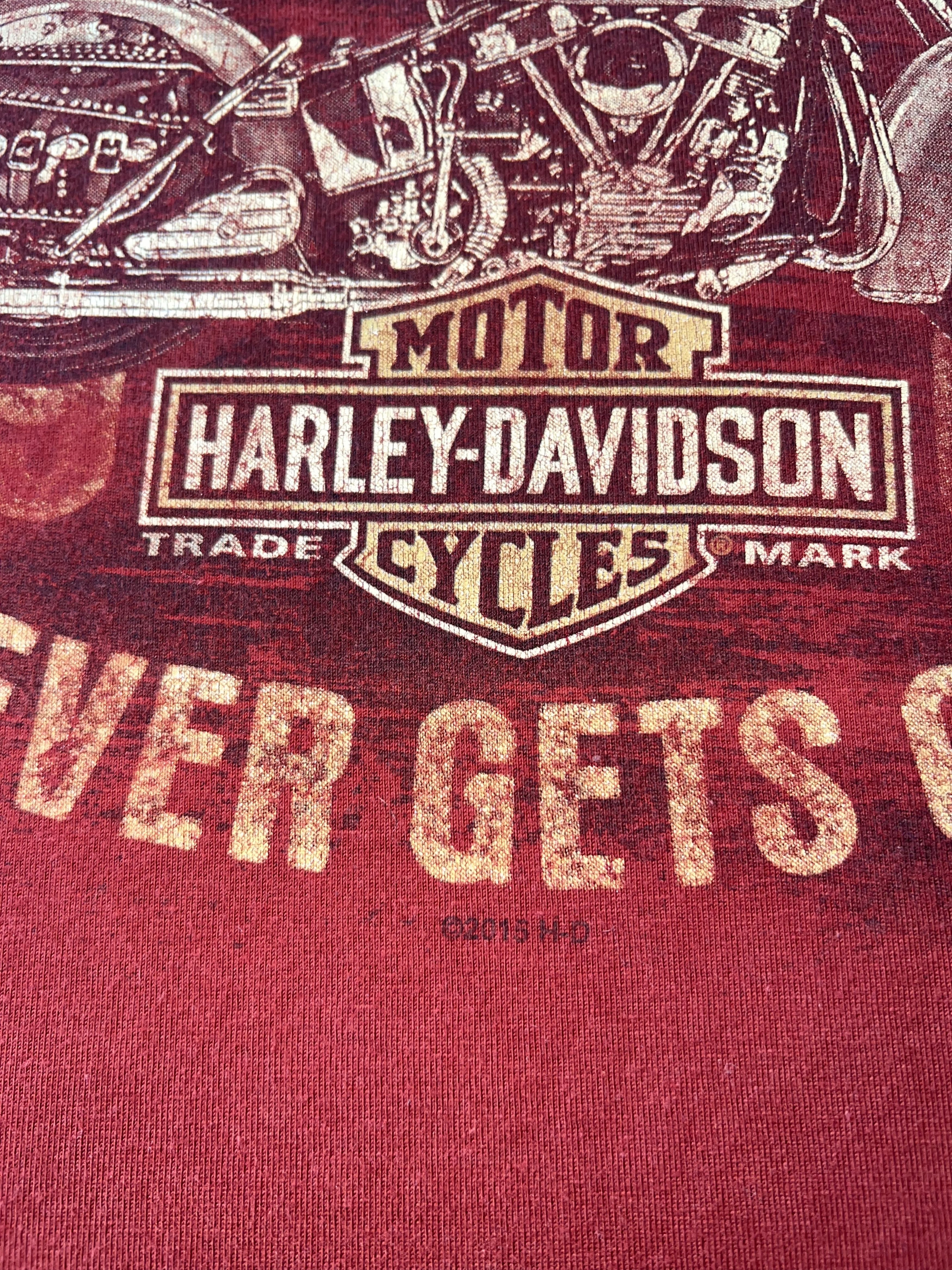 Harley Davidson Vintage 2015 Harley Davidson Center of Alsace France T-shirt Size US L / EU 52-54 / 3 - 5 Thumbnail