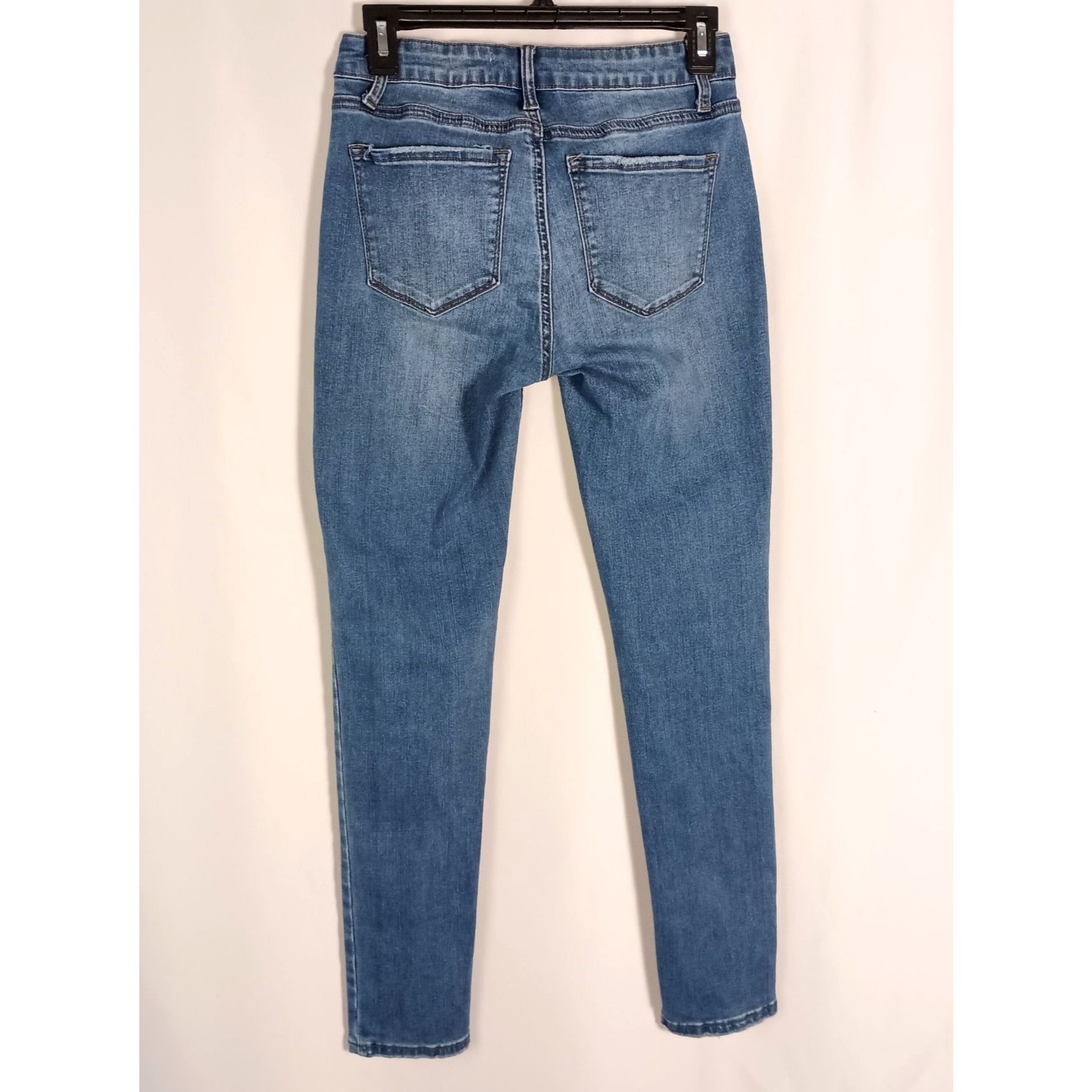 Kancan USA KanCan Super Skinny Jeans Women Size 7/27 Mid Rise Stretch D Size 27" / US 4 / IT 40 - 7 Thumbnail